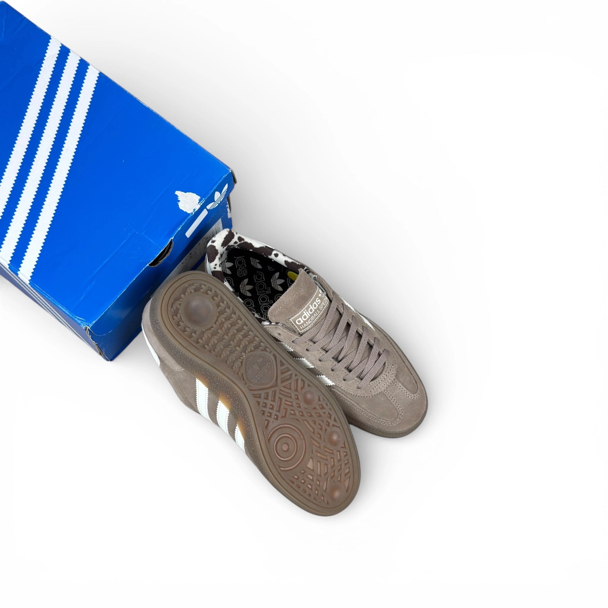 adidas Handball Spezial Chalky Brown Cow Print (Women’s) – size EU 37⅓, brand new with original box
