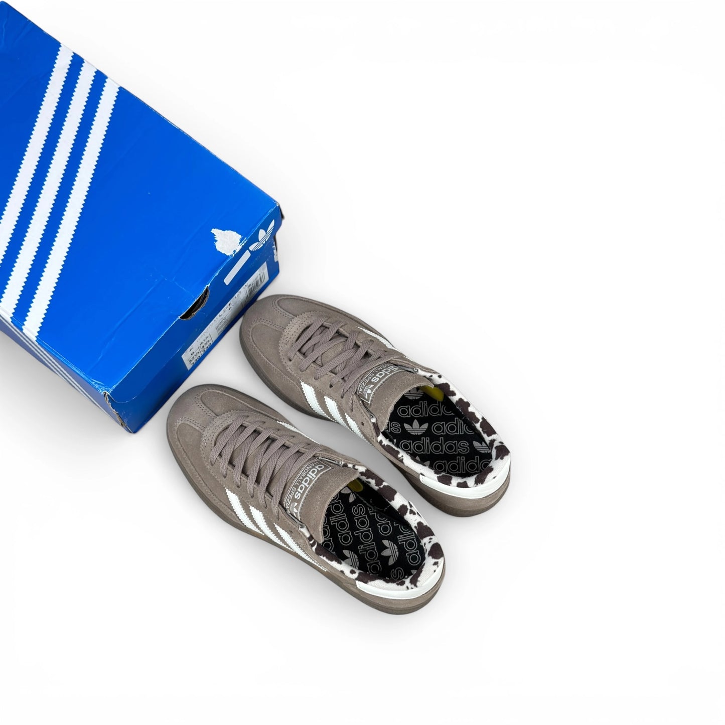 adidas Handball Spezial Chalky Brown Cow Print (Women’s) – size EU 37⅓, brand new with original box