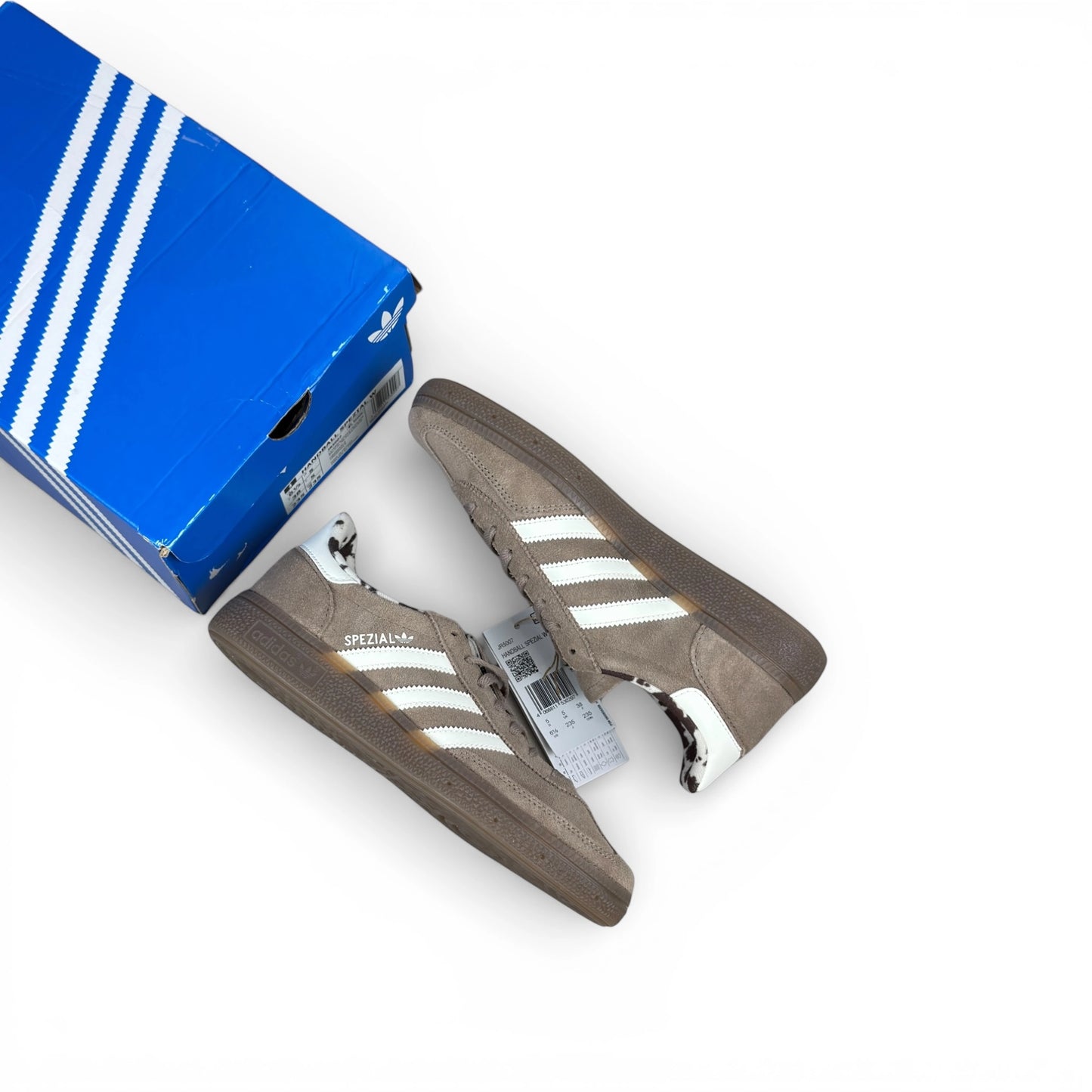 adidas Handball Spezial Chalky Brown Cow Print (Women's)