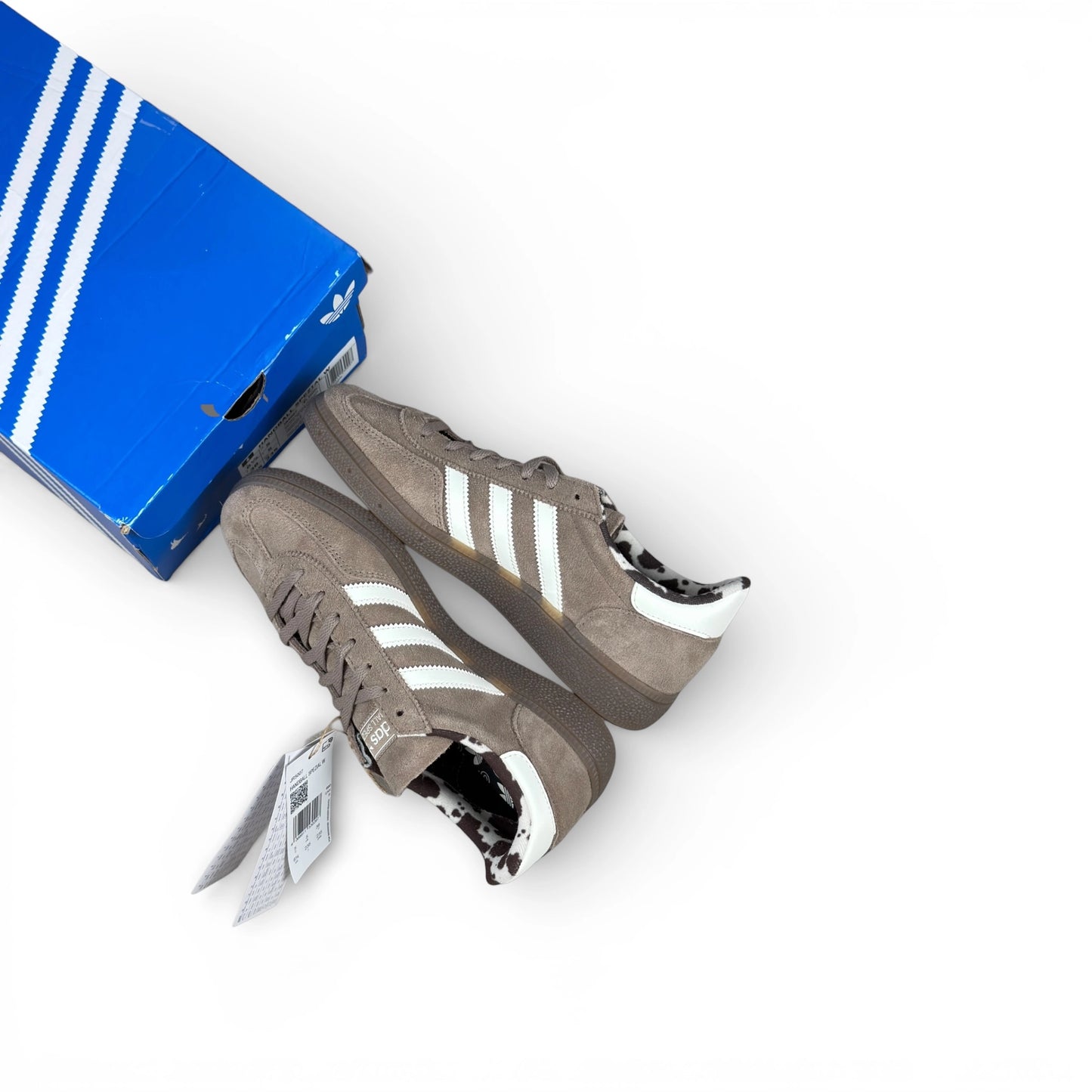 adidas Handball Spezial Chalky Brown Cow Print (Women's)