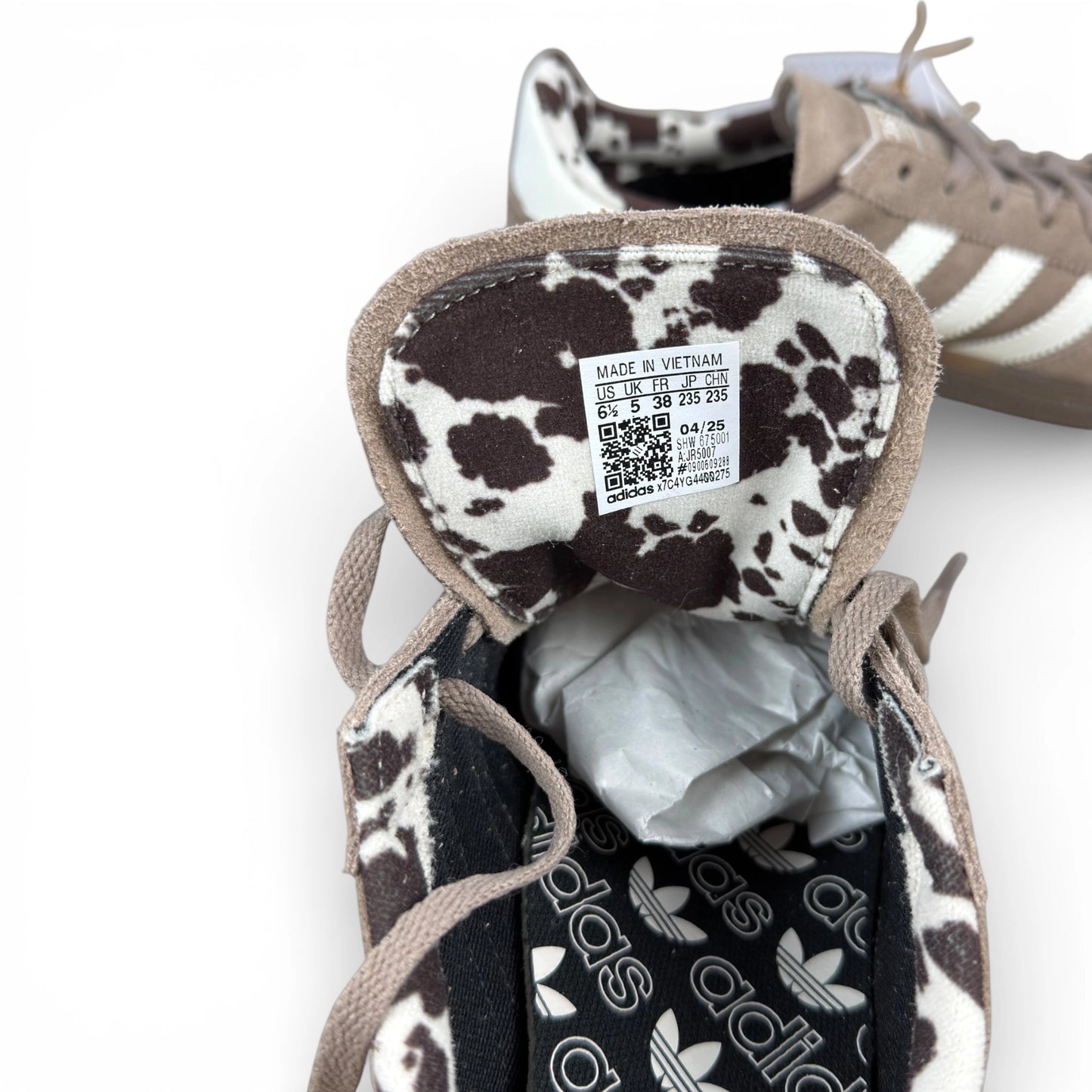 adidas Handball Spezial Chalky Brown Cow Print (Women's)