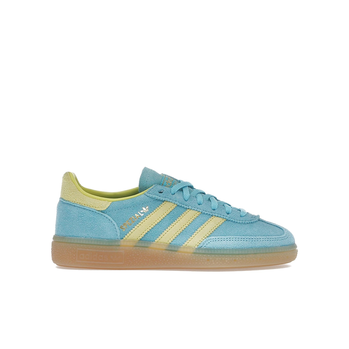 adidas Handball Spezial Blue Glow Bright Yellow (Women's)