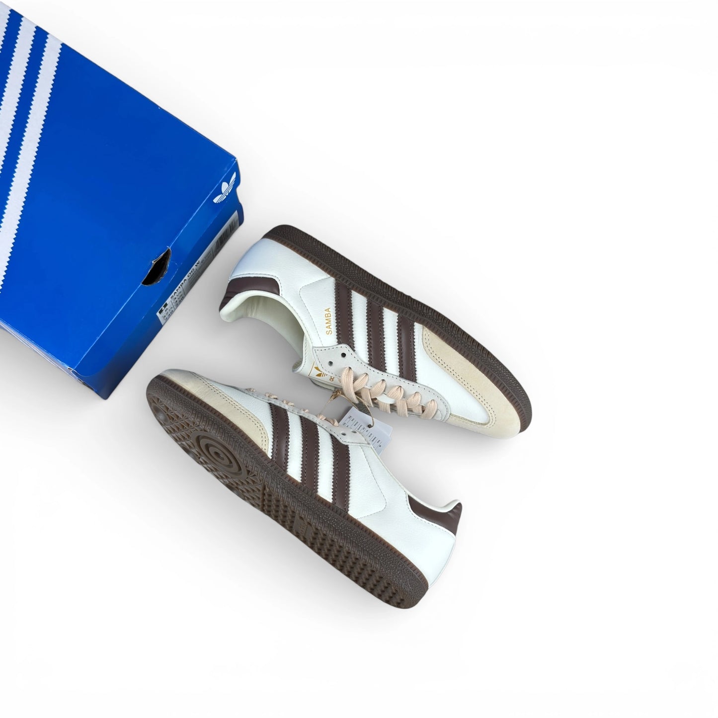 adidas Samba OG Off White Earth Strata Gum (Women’s) JR8842 – EU 37⅓, brand new with original box