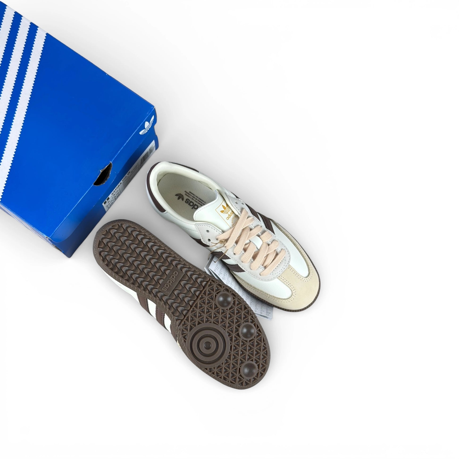 adidas Samba OG Off White Earth Strata Gum (Women’s) JR8842 – EU 37⅓, brand new with original box