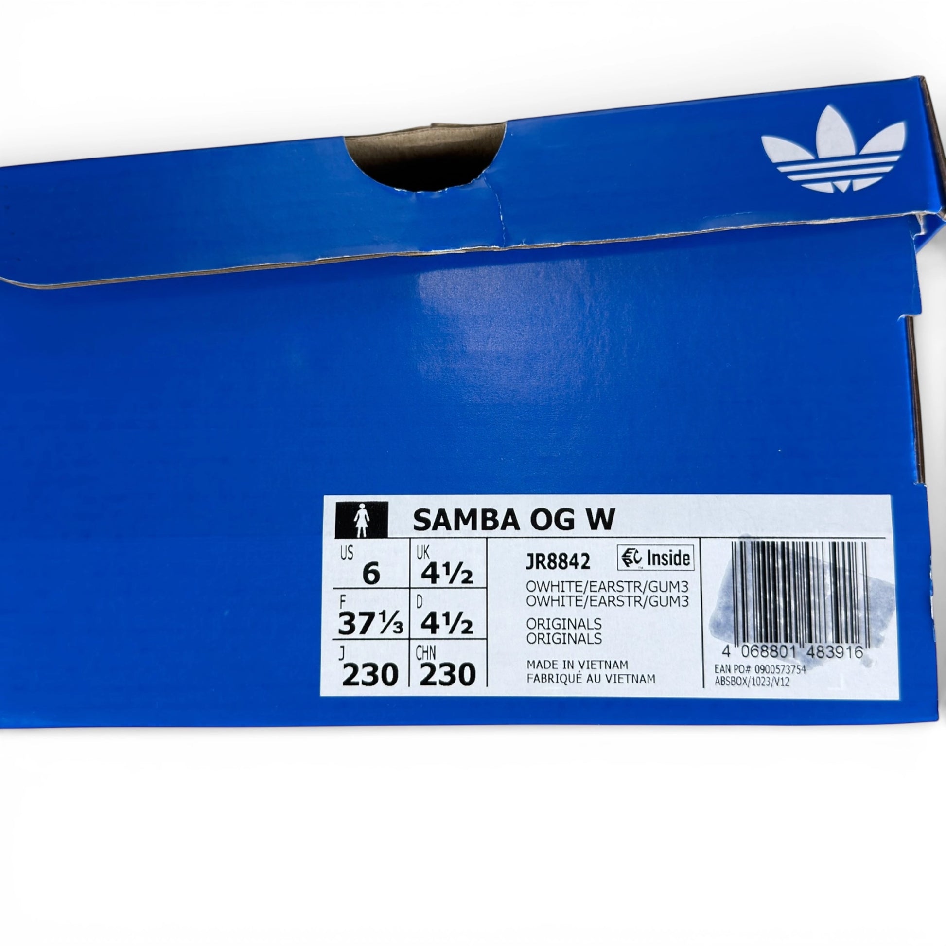 adidas Samba OG Off White Earth Strata Gum (Women’s) JR8842 – EU 37⅓, brand new with original box