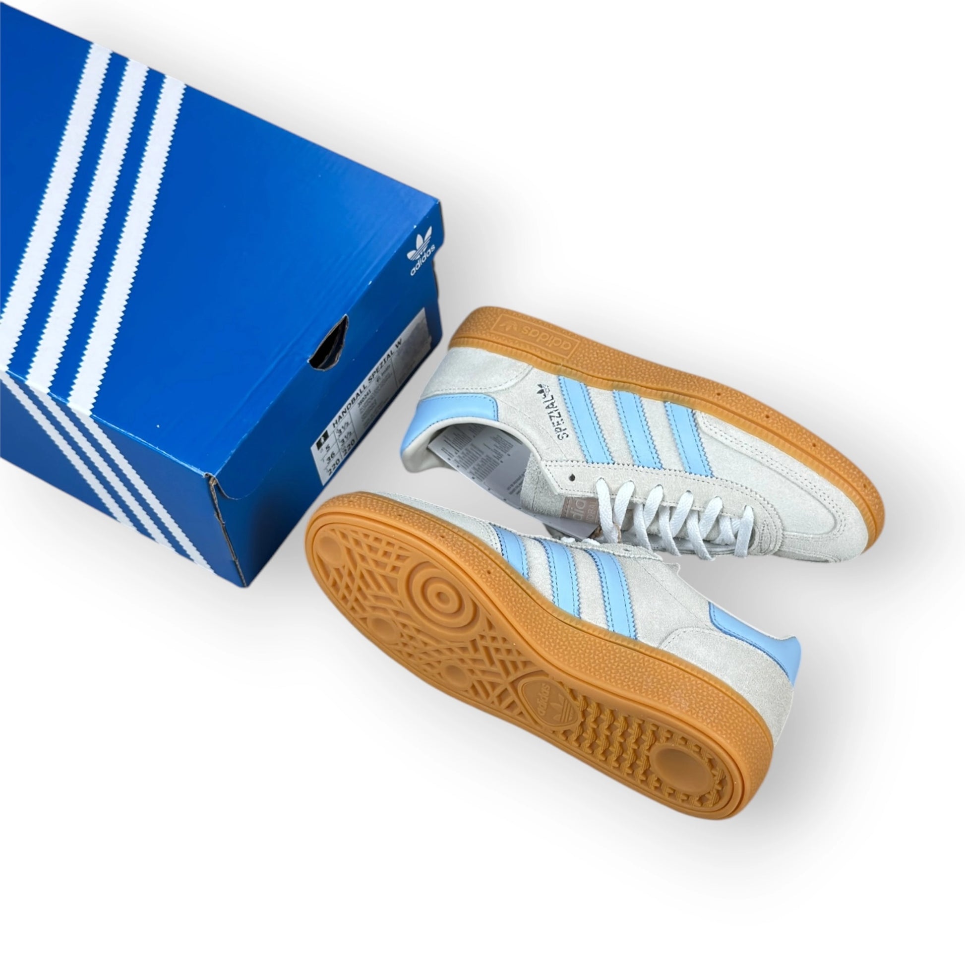 Adidas Handball Spezial Alumina Clear Sky JS0241 – EU 36, brand new with original box
