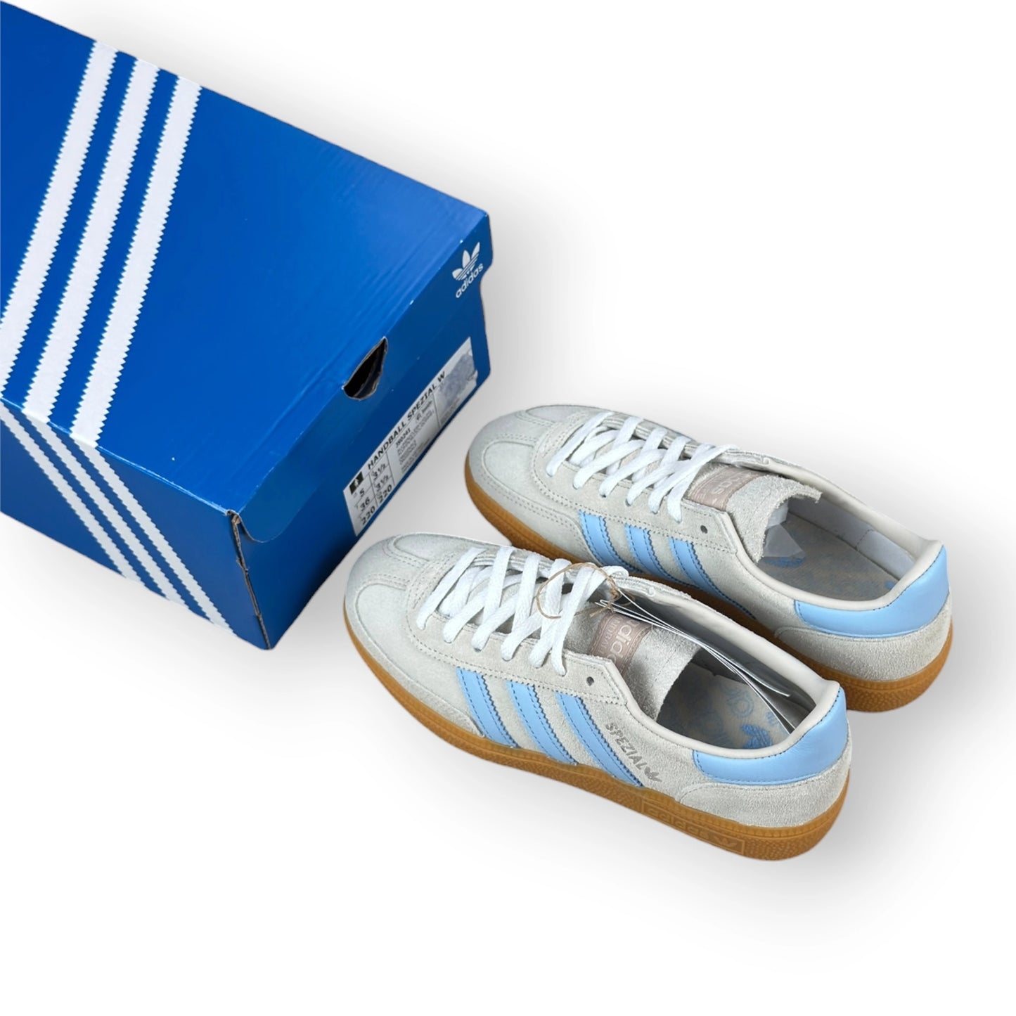 Adidas Handball Spezial Alumina Clear Sky JS0241 – EU 36, brand new with original box