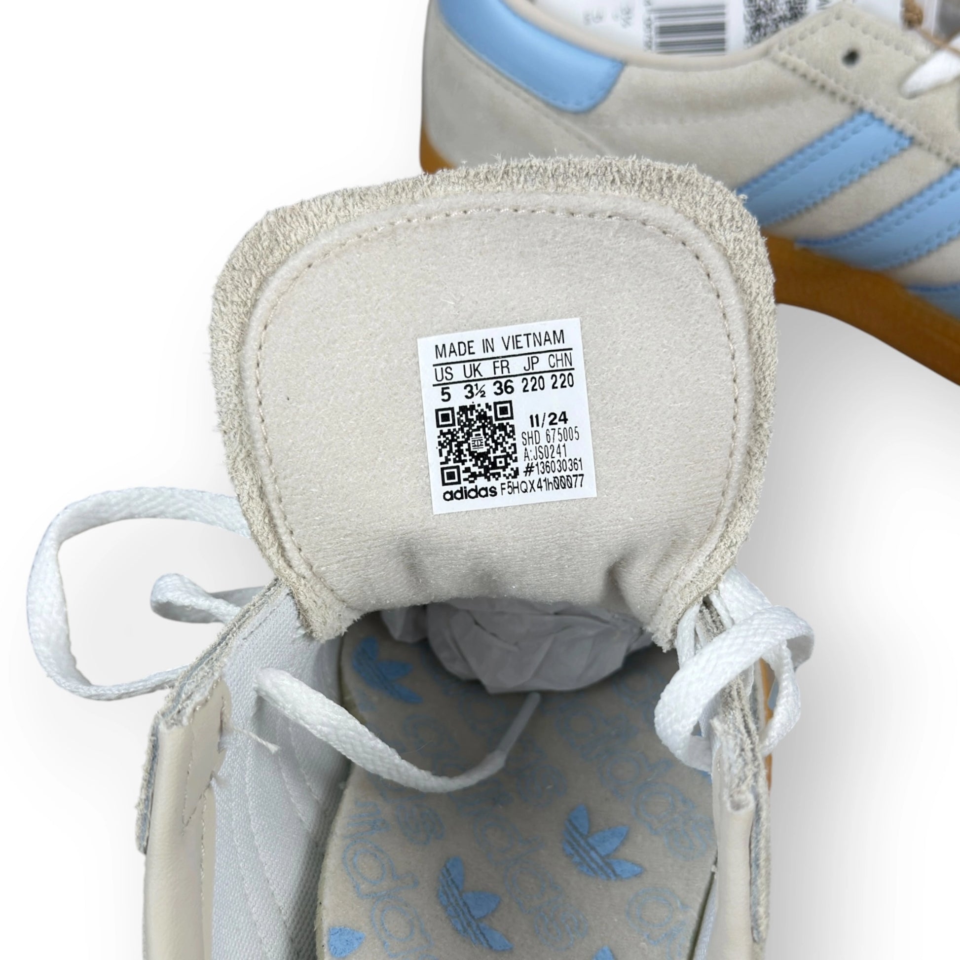 Adidas Handball Spezial Alumina Clear Sky JS0241 – EU 36, brand new with original box