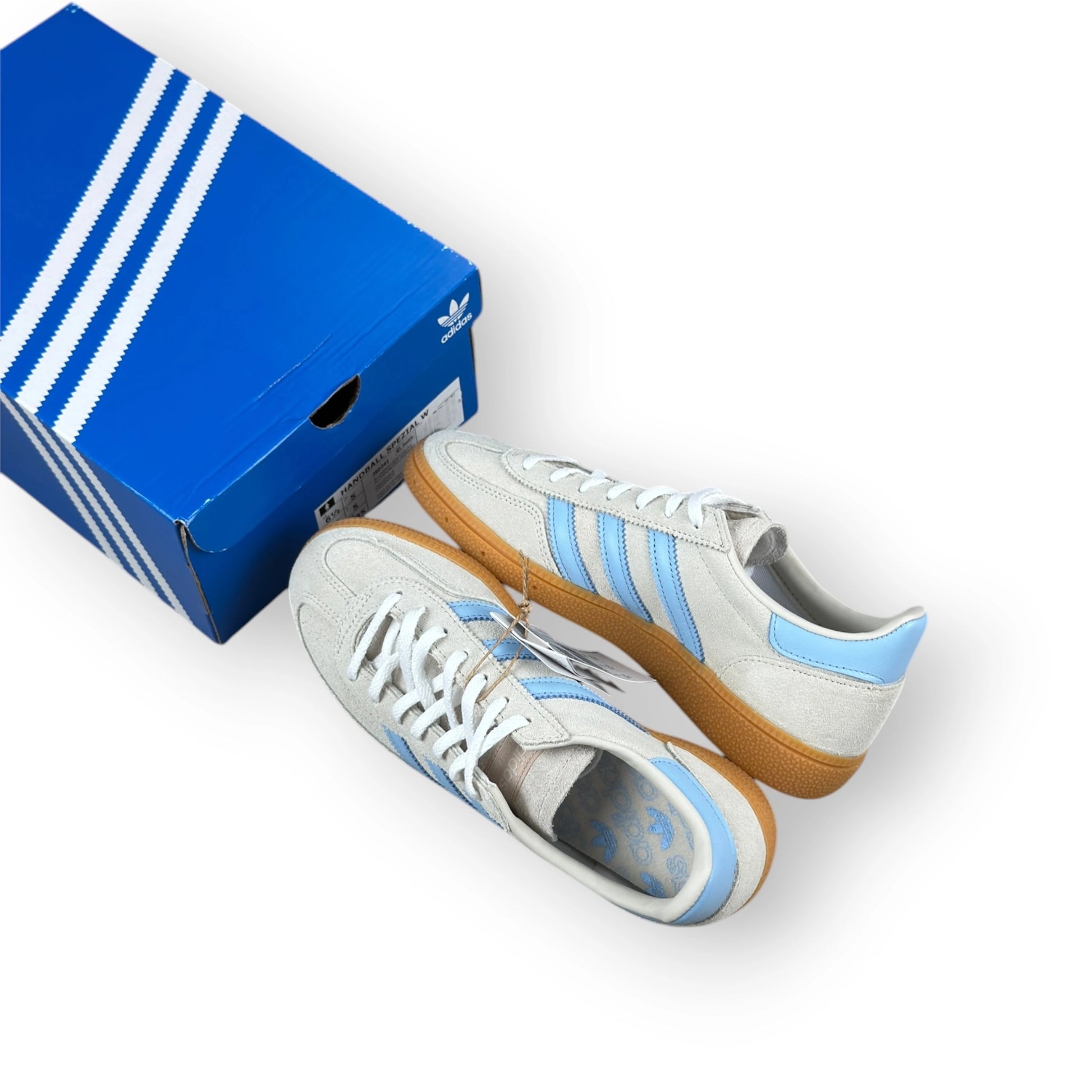 Adidas Handball Spezial Alumina Clear Sky JS0241 – EU 38, brand new with original box
