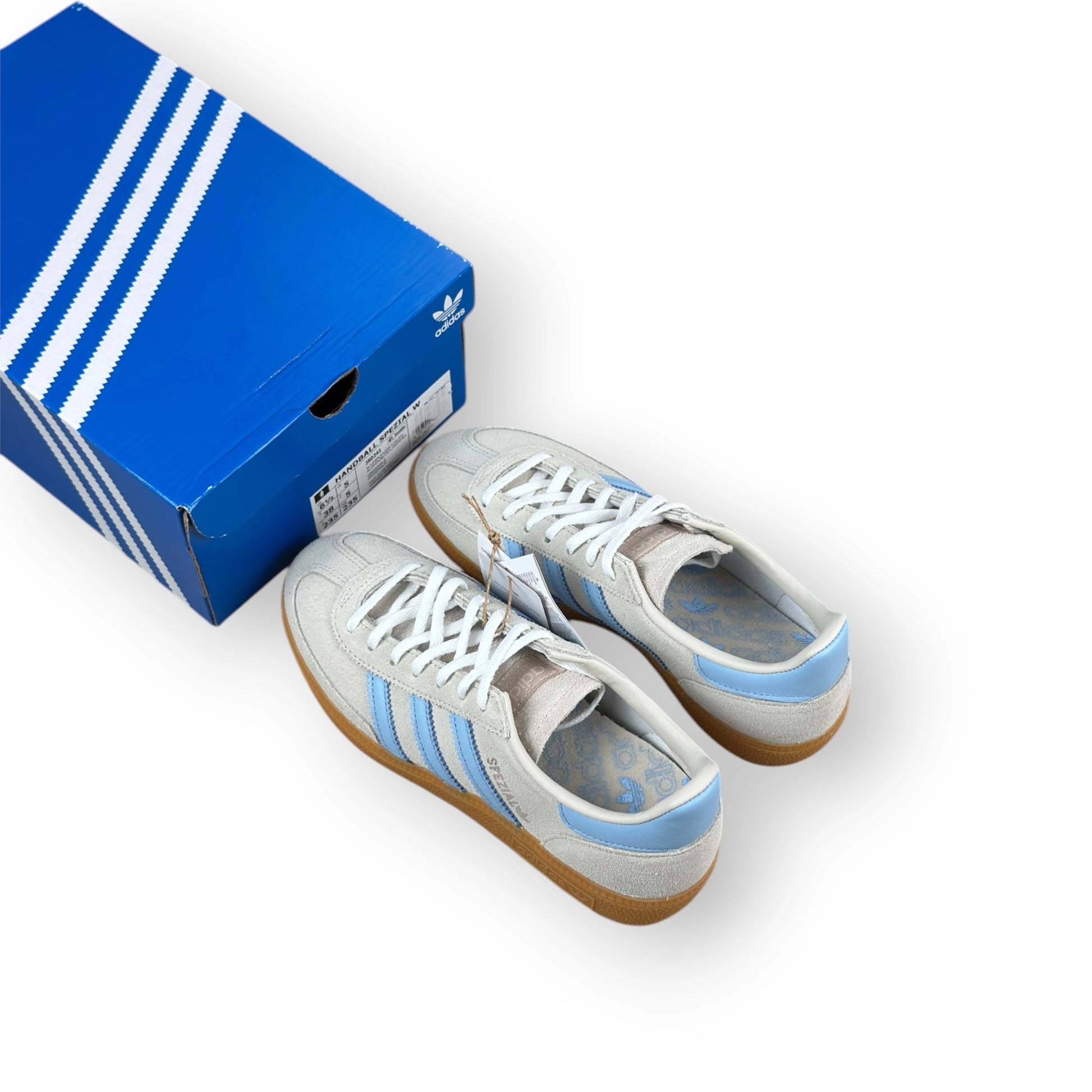 Adidas Handball Spezial Alumina Clear Sky JS0241 – EU 38, brand new with original box