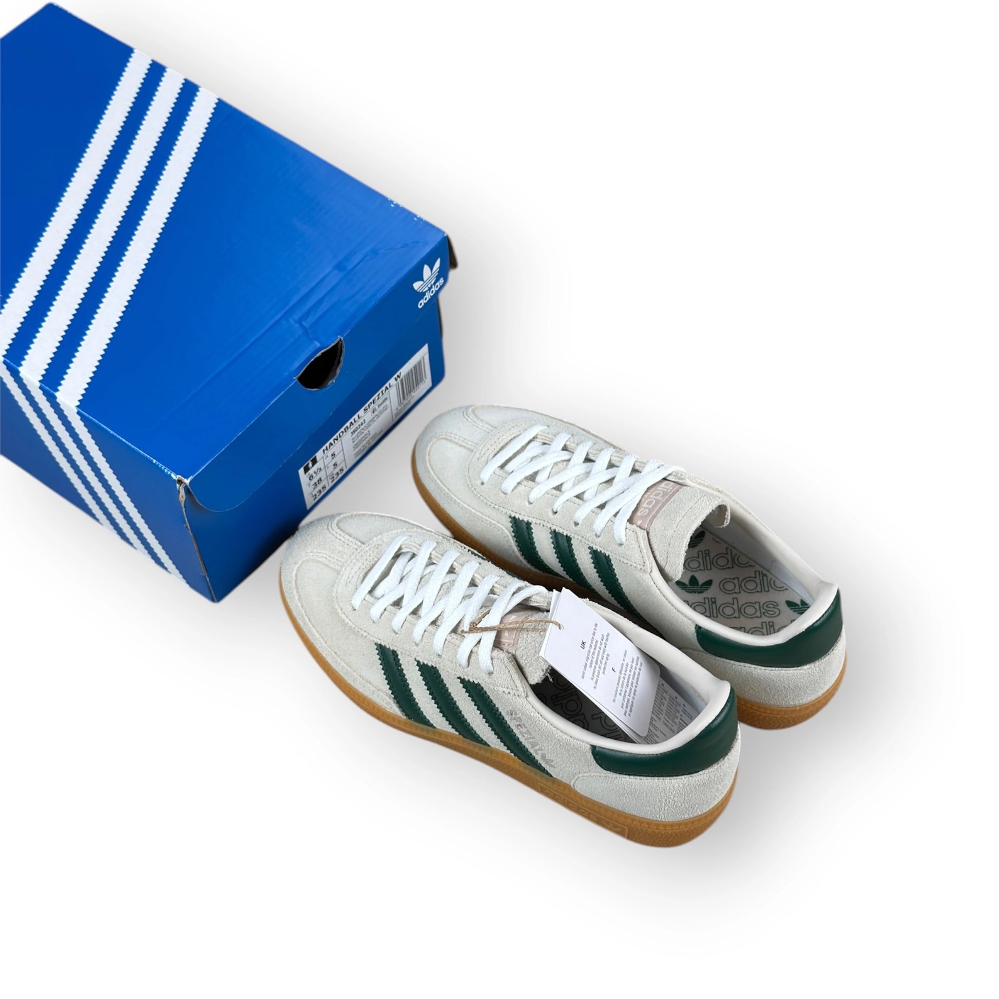 adidas Handball Spezial Alumina Collegiate Green (Women’s) JS0242 – EU 38, brand new with original box