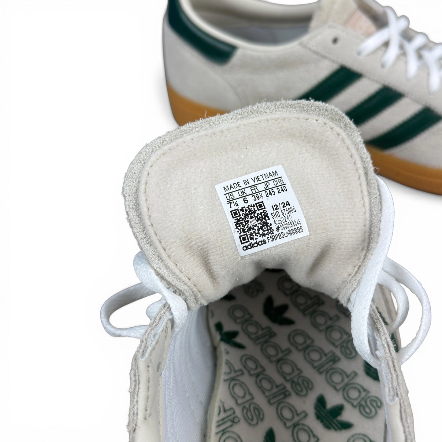 adidas Handball Spezial Alumina Collegiate Green (Women’s) JS0242 – EU 39 1/3, brand new with original box