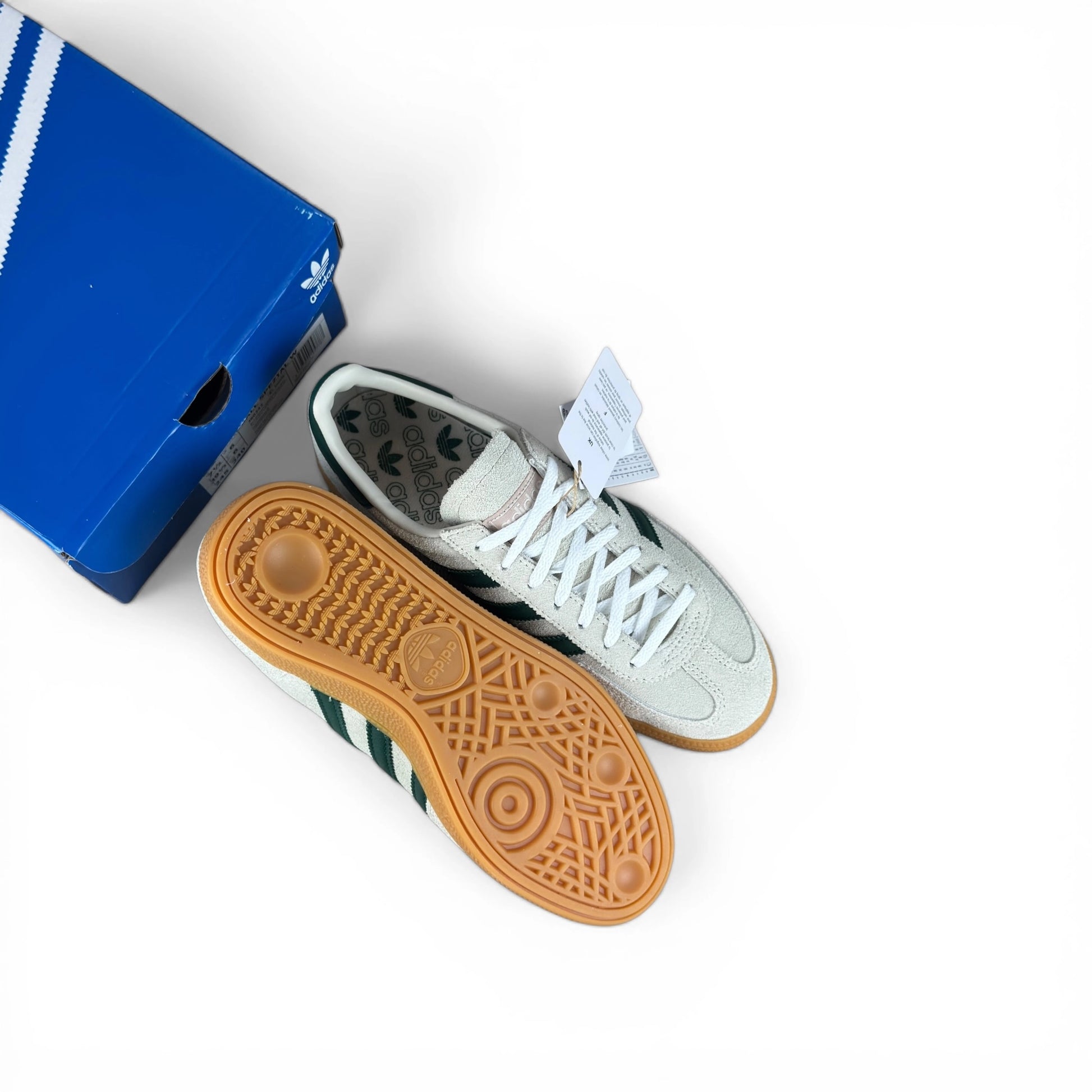 adidas Handball Spezial Alumina Collegiate Green (Women’s) JS0242 – EU 39 1/3, brand new with original box