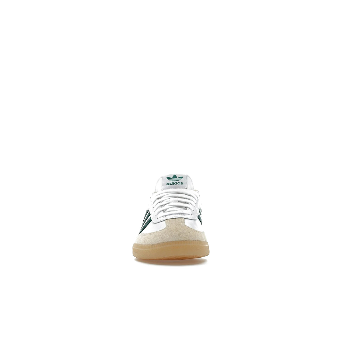adidas Samba OG Cloud White Collegiate Green Gum leather kids – image 2 of 4