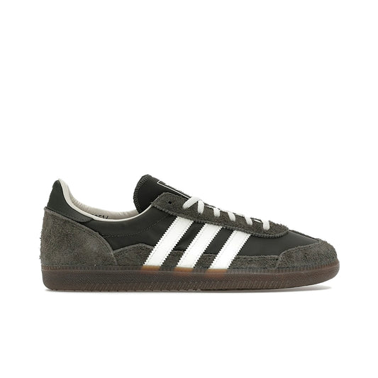 adidas Wensley SPZL Utility Grey Gum, grey/white gum outsole, leather upper