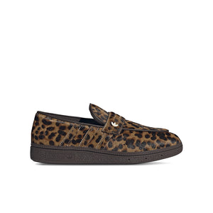 adidas Handball Spezial Loafer Leopard Print Dark Brown (Women's)
