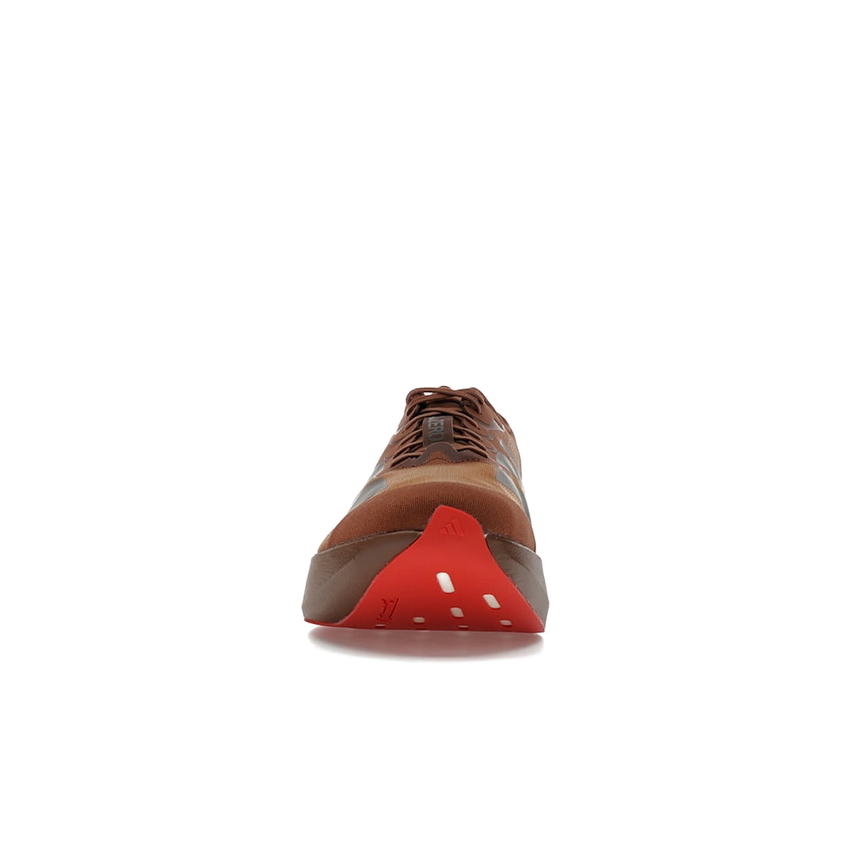 adidas Adizero Evo SL Pharrell Williams Humanrace in brown, red mesh – image 2 of 4