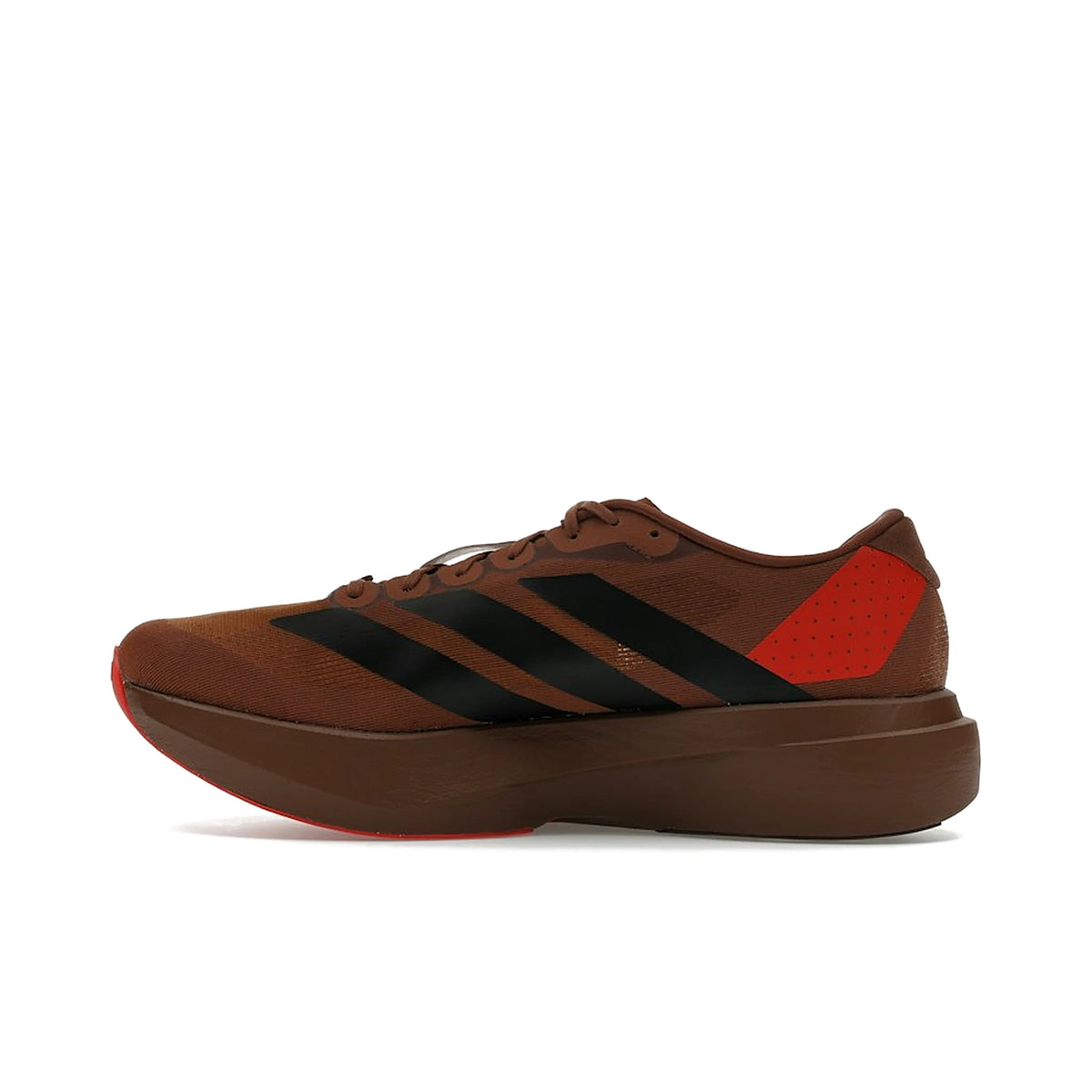 adidas Adizero Evo SL Pharrell Williams Humanrace in brown, red mesh – image 3 of 4
