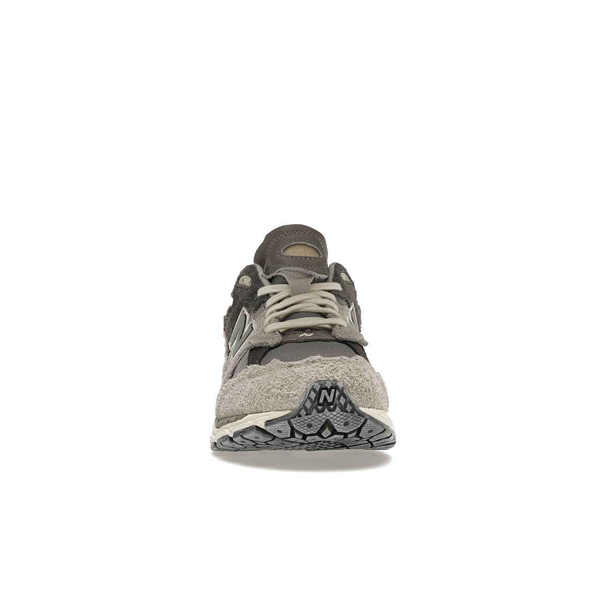 New Balance 2002R Protection Pack in Rain Cloud and grey mesh with leather overlays – image 2 of 4