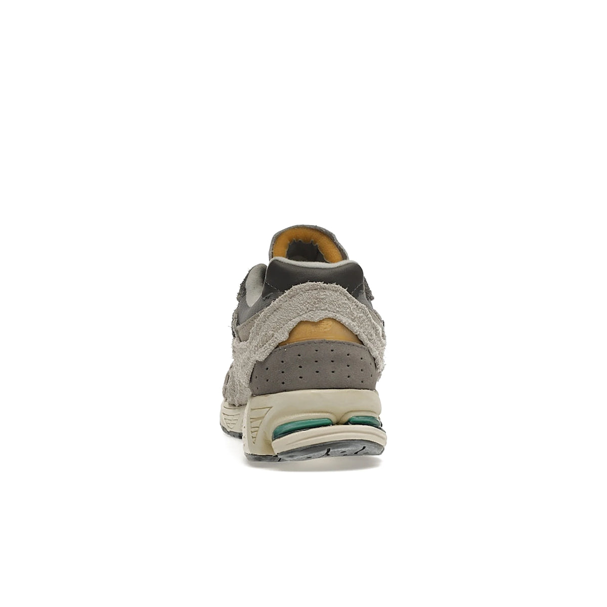 New Balance 2002R Protection Pack in Rain Cloud and grey mesh with leather overlays – image 4 of 4