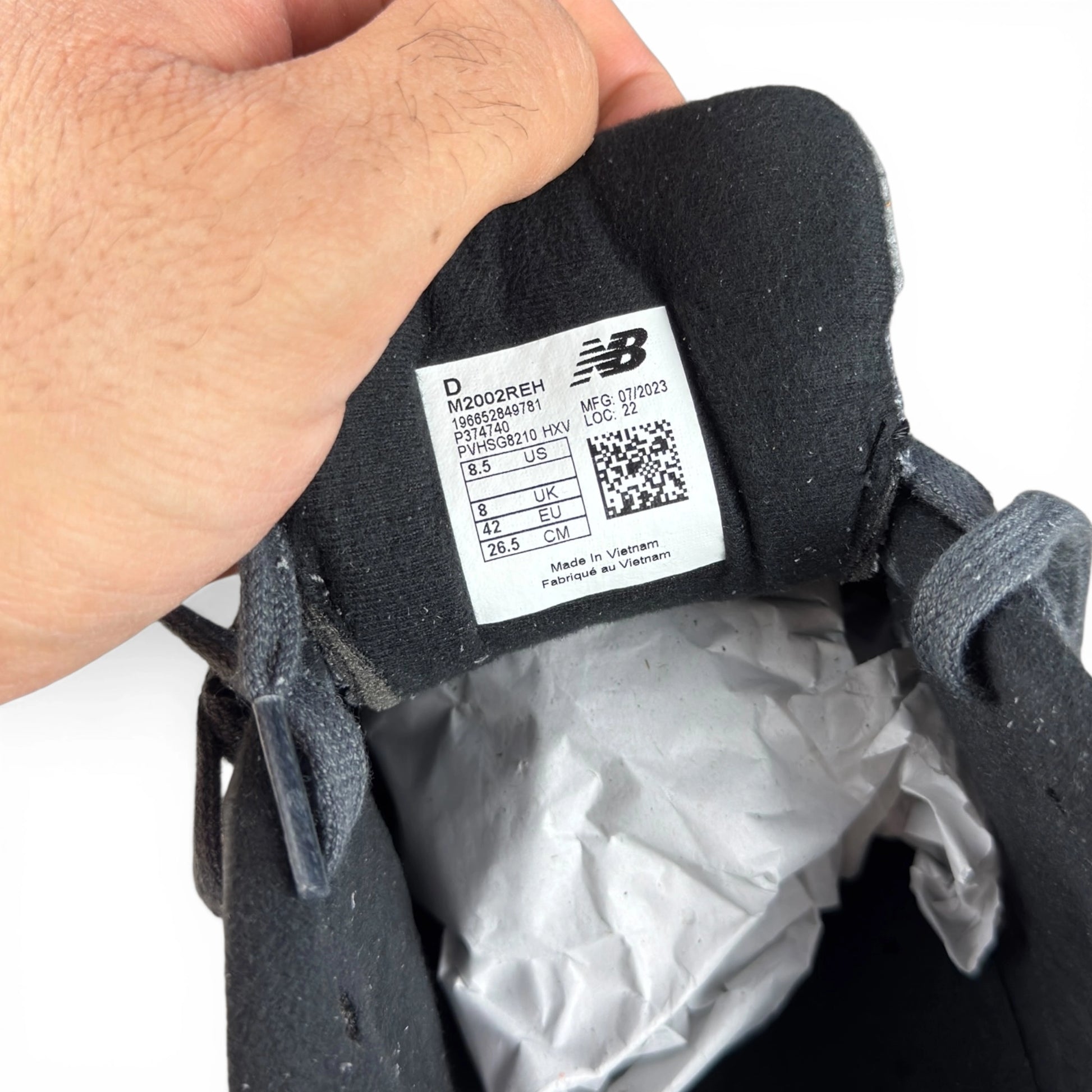 New Balance 2002R Castlerock Black M2002REH – EU 42, brand new with original box