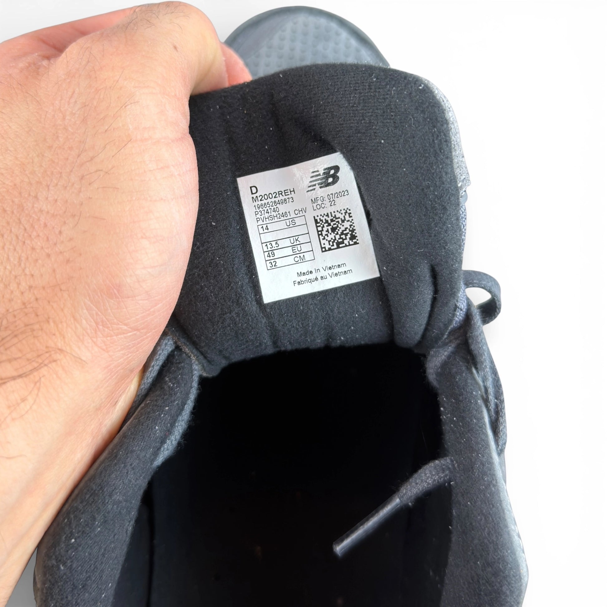 New Balance 2002R Castlerock Black M2002REH – EU 49, brand new with original box