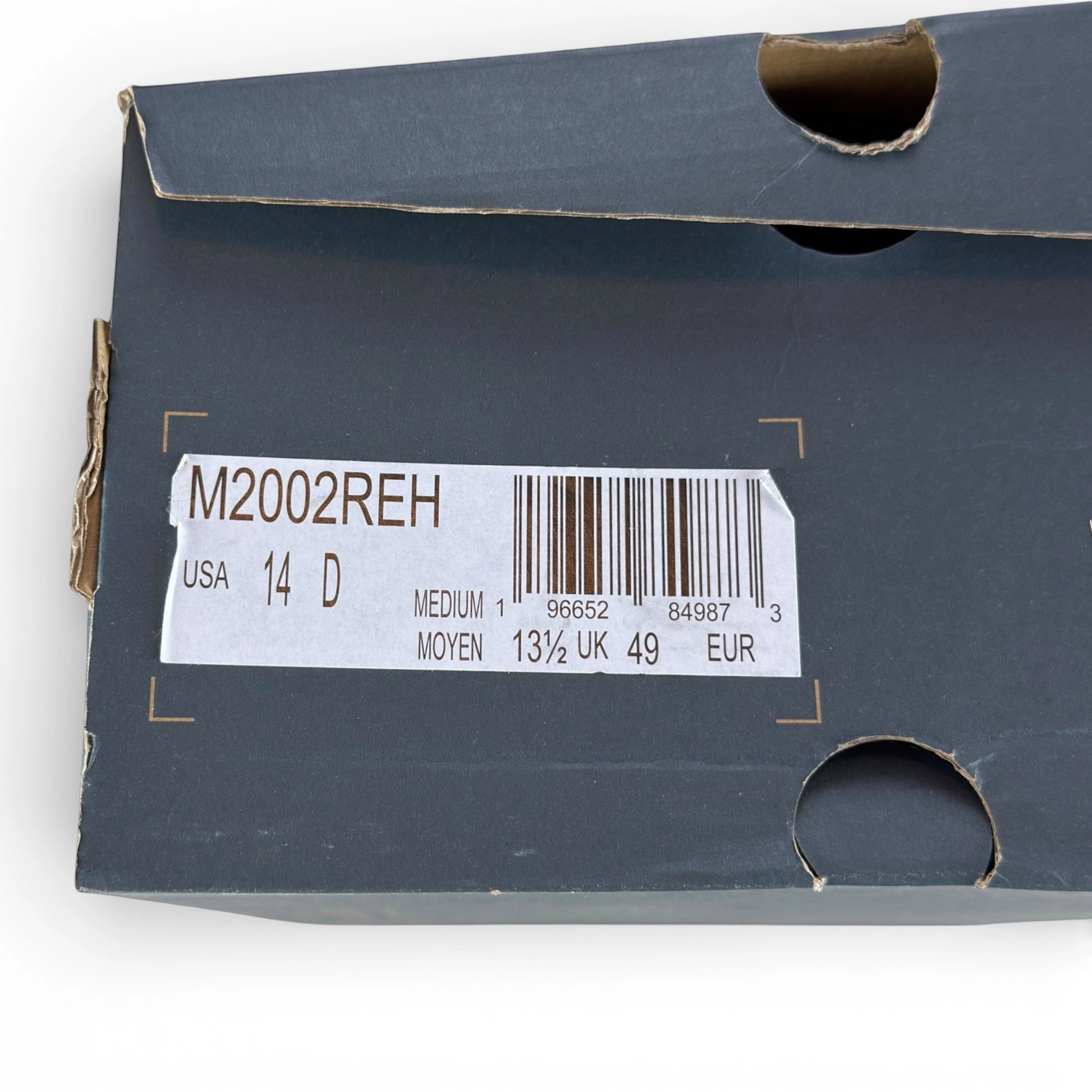 New Balance 2002R Castlerock Black M2002REH – EU 49, brand new with original box