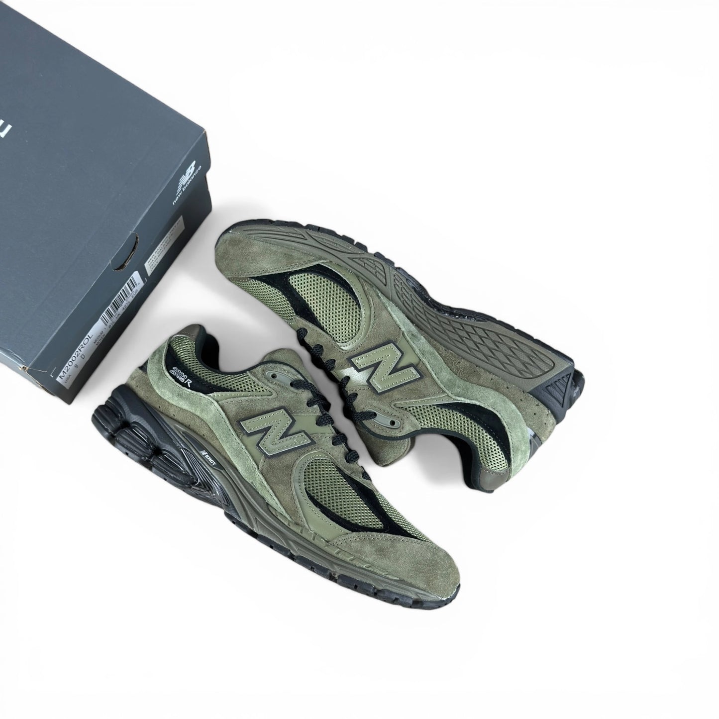 New Balance 2002R Dark Camo Dark Olivine M2002ROL – EU 42.5, brand new with original box