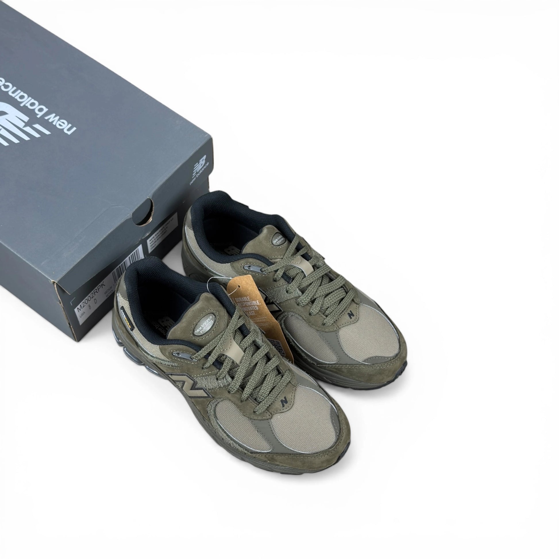 New Balance 2002R Cordura Olive M2002RPK – EU 41.5, brand new with original box