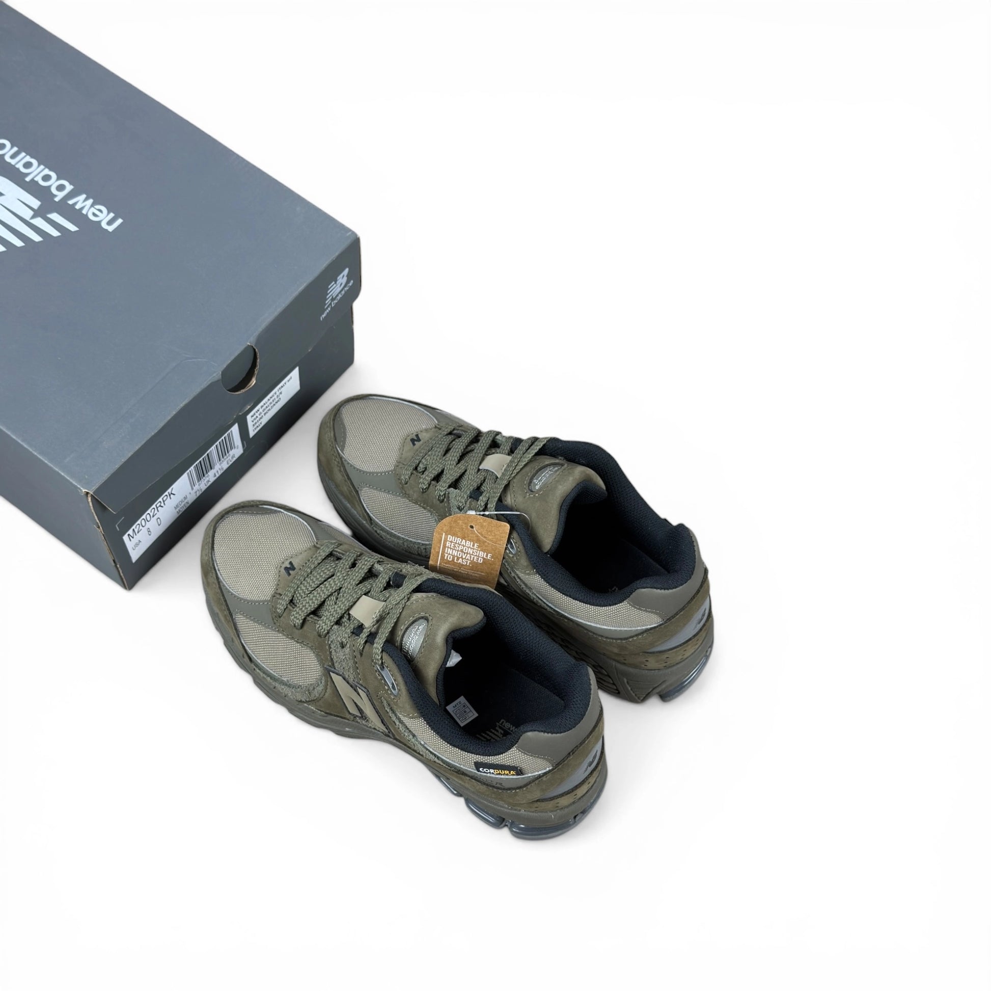 New Balance 2002R Cordura Olive M2002RPK – EU 41.5, brand new with original box