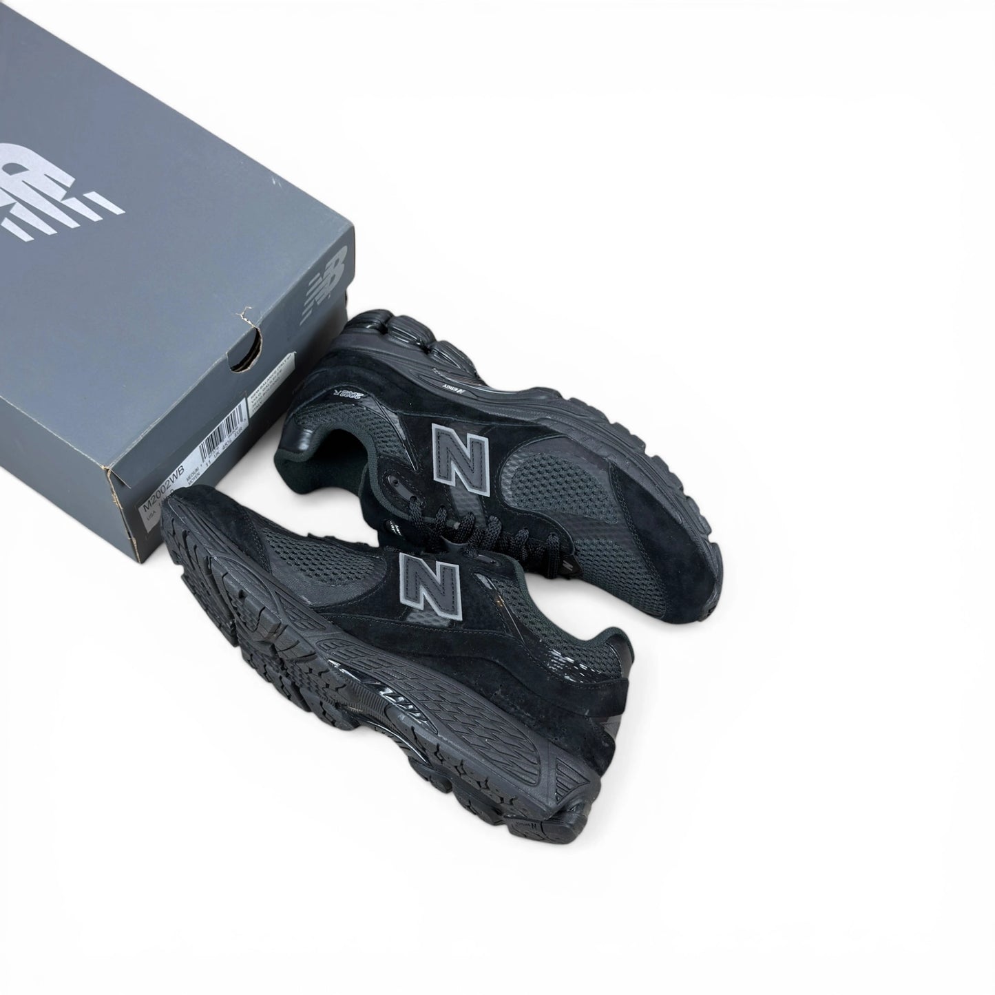 New Balance 2002R Mesh Black Metallic – EU 45.5, brand new authentic pair with box