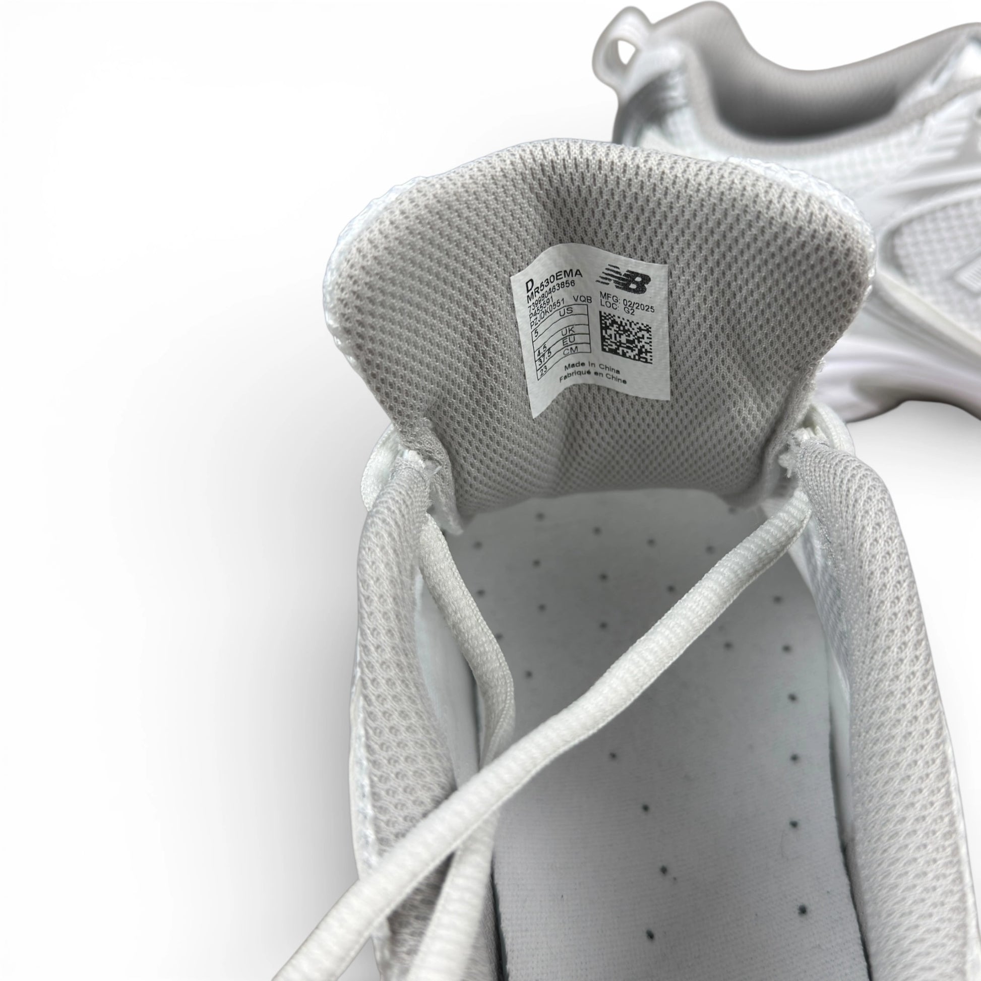 New Balance 530 Munsell White MR530EMA – size EU 37.5, brand new with original box