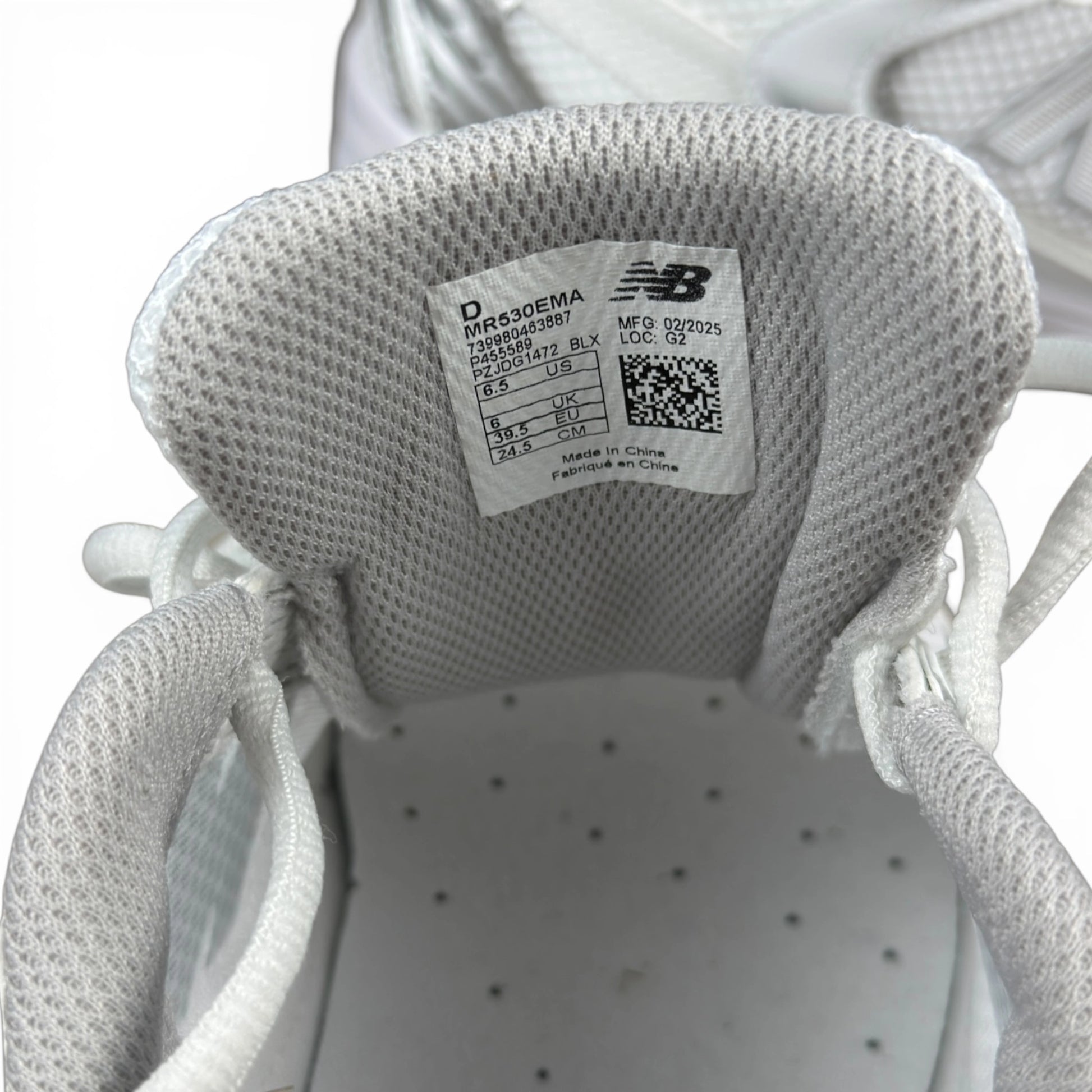 New Balance 530 Munsell White MR530EMA – size EU 39.5, brand new with original box