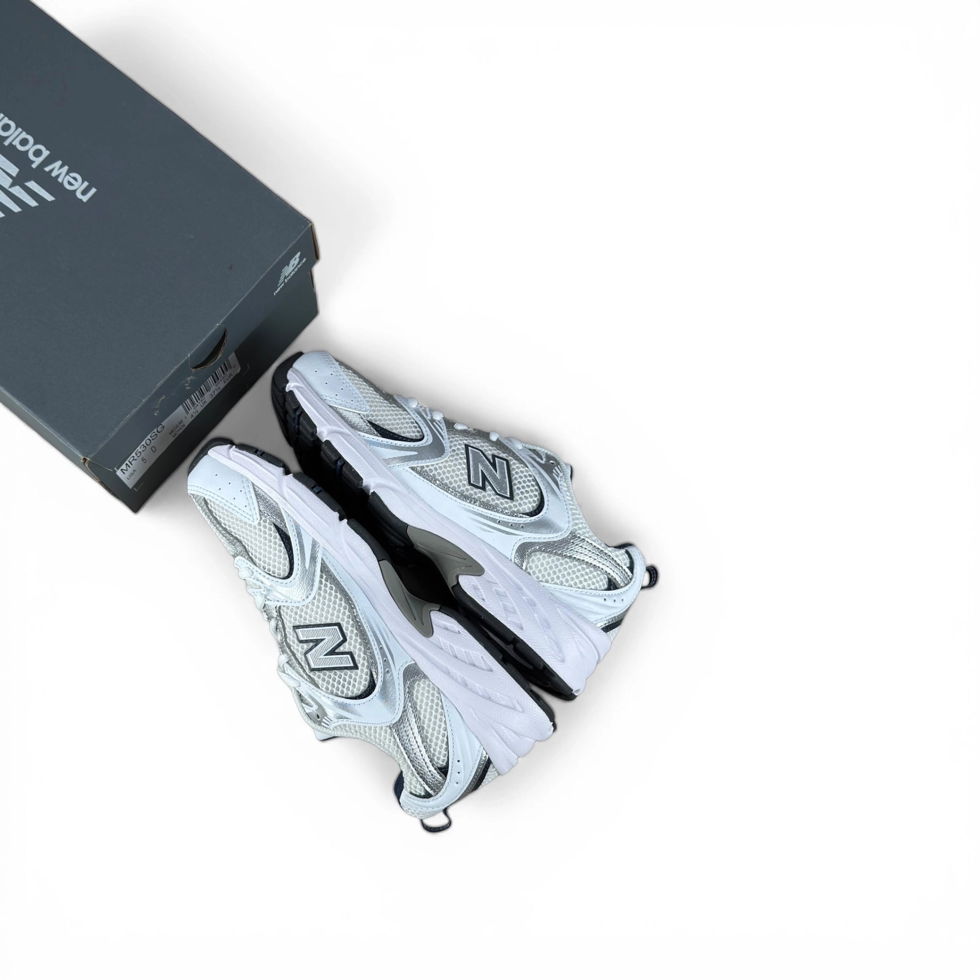 New Balance 530 White Silver Navy MR530SG – EU 37.5, brand new with original box