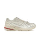 New Balance 1906R Sea Salt/Red unisex sneakers, light sea salt upper with red accents