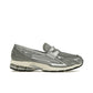 New Balance 1906L Metallic Silver in silver, shadow grey, turtledove with leather and satin