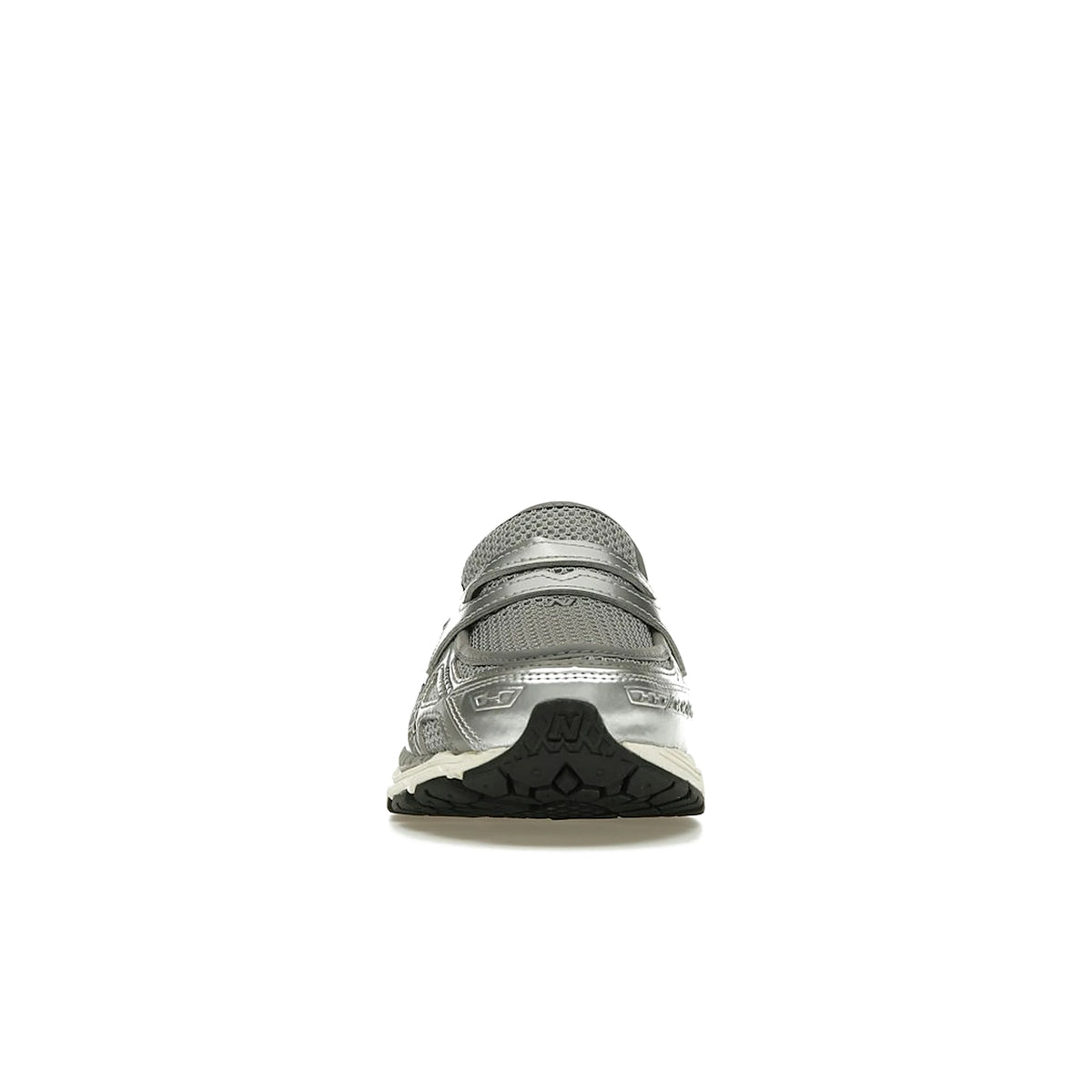 New Balance 1906L Metallic Silver in silver, shadow grey, turtledove with leather and satin – image 2 of 4