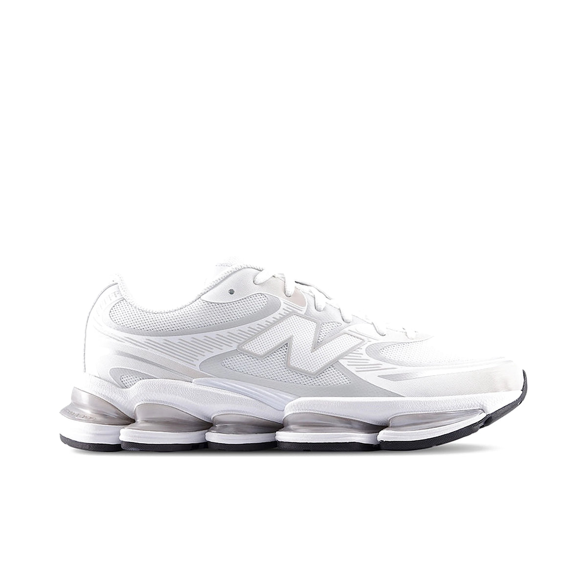 New Balance Abzorb 2000 unisex shoes white and silver metallic mesh