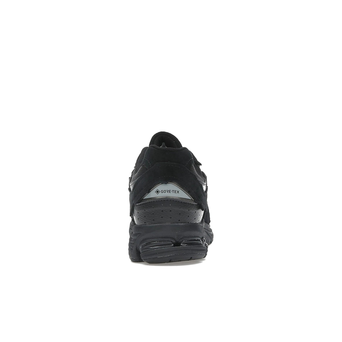 New Balance 2002R Protection Pack men’s sneaker in black with black metallic accents, leather – image 4 of 4