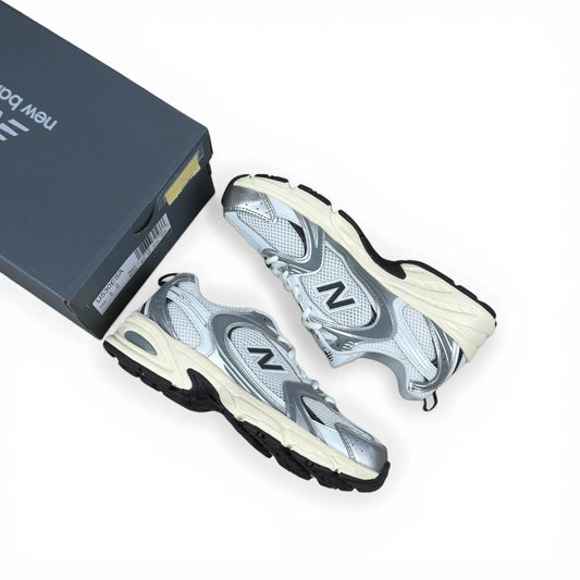 New Balance 530 Silver Metallic Black Cement U530ESA – size EU 37.5, brand new with original box