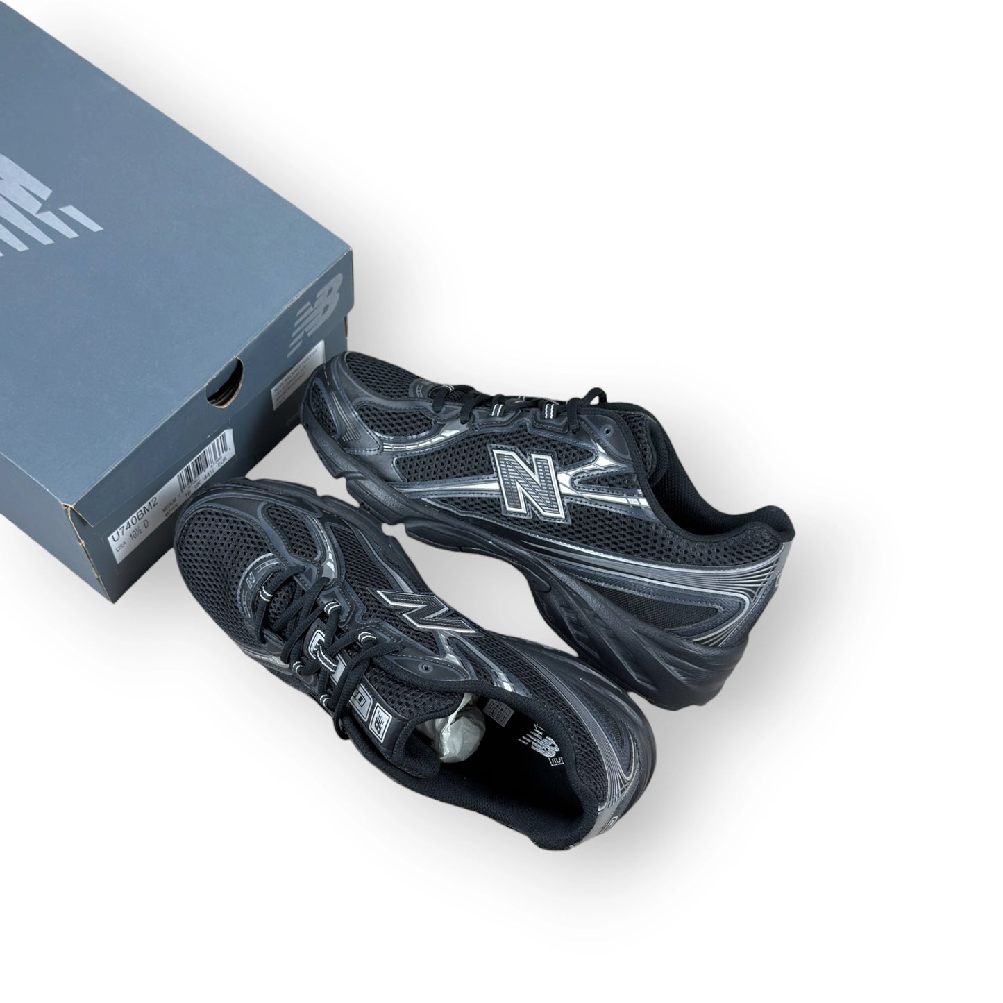 New Balance 740v2 Black Grey Silver U740BM2 – EU 44.5, brand new with original box