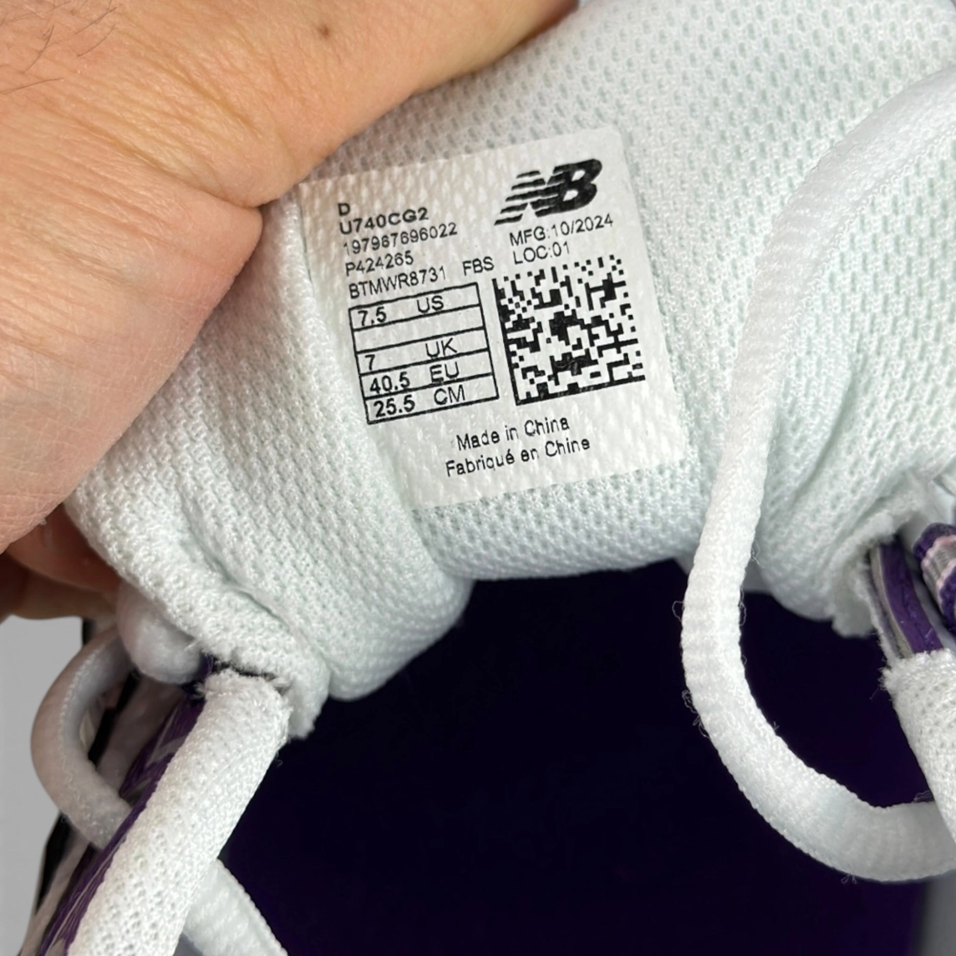 New Balance 740v2 Concord Grape U740CG2 – EU 40.5, brand new with original box