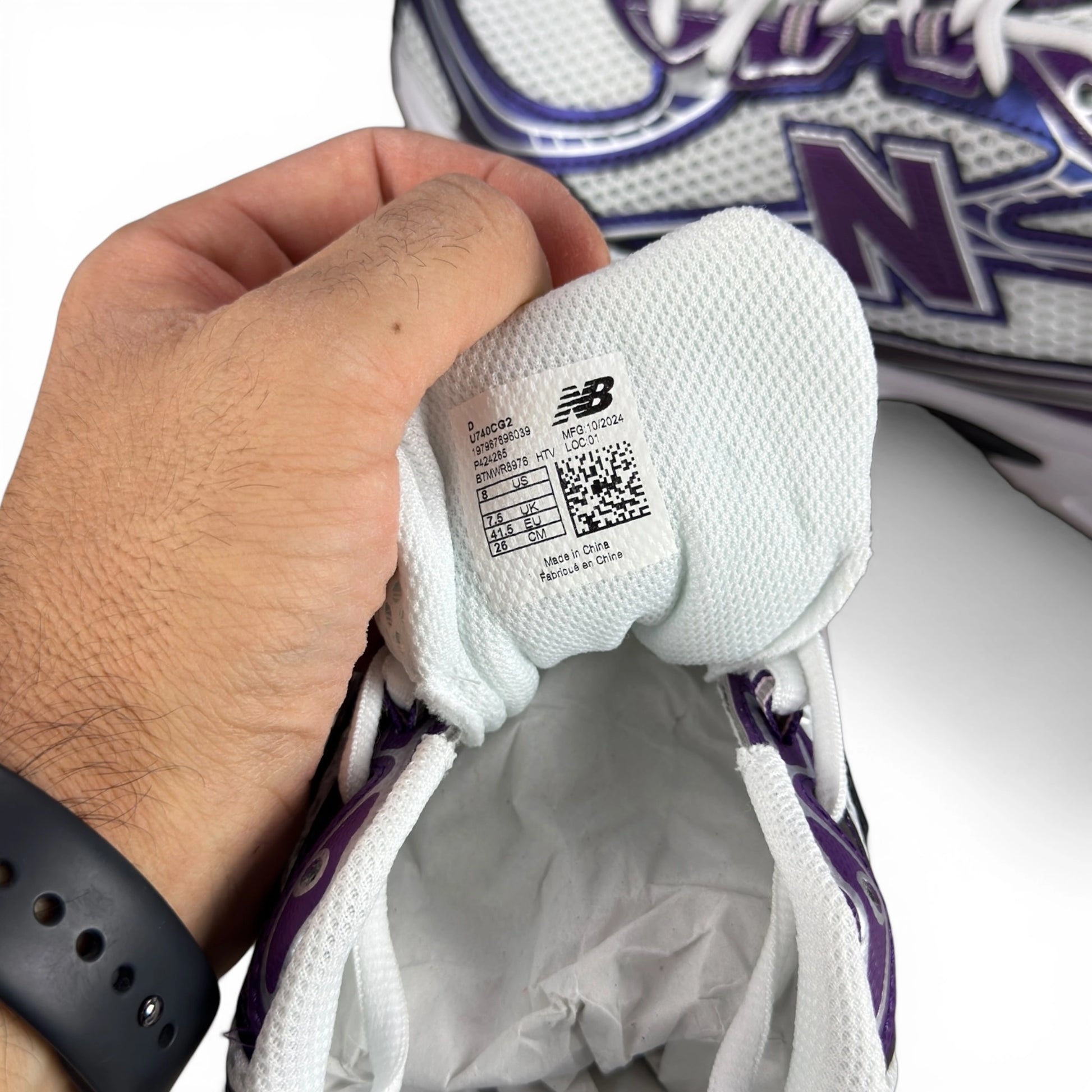 New Balance 740v2 Concord Grape U740CG2 – EU 41.5, brand new with original box