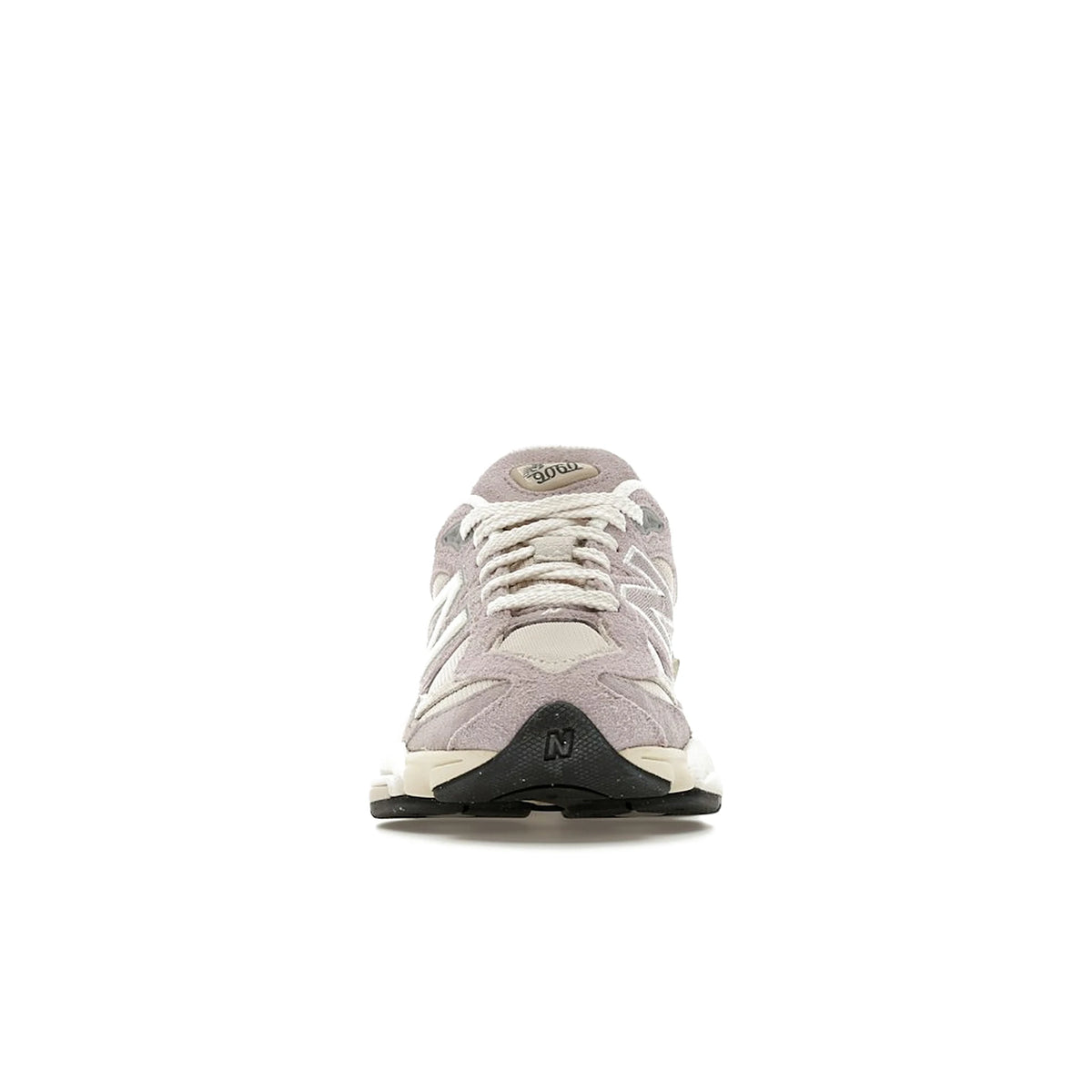New Balance 9060 sneakers in truffle salt leather with timber wolf denim accents – image 2 of 4