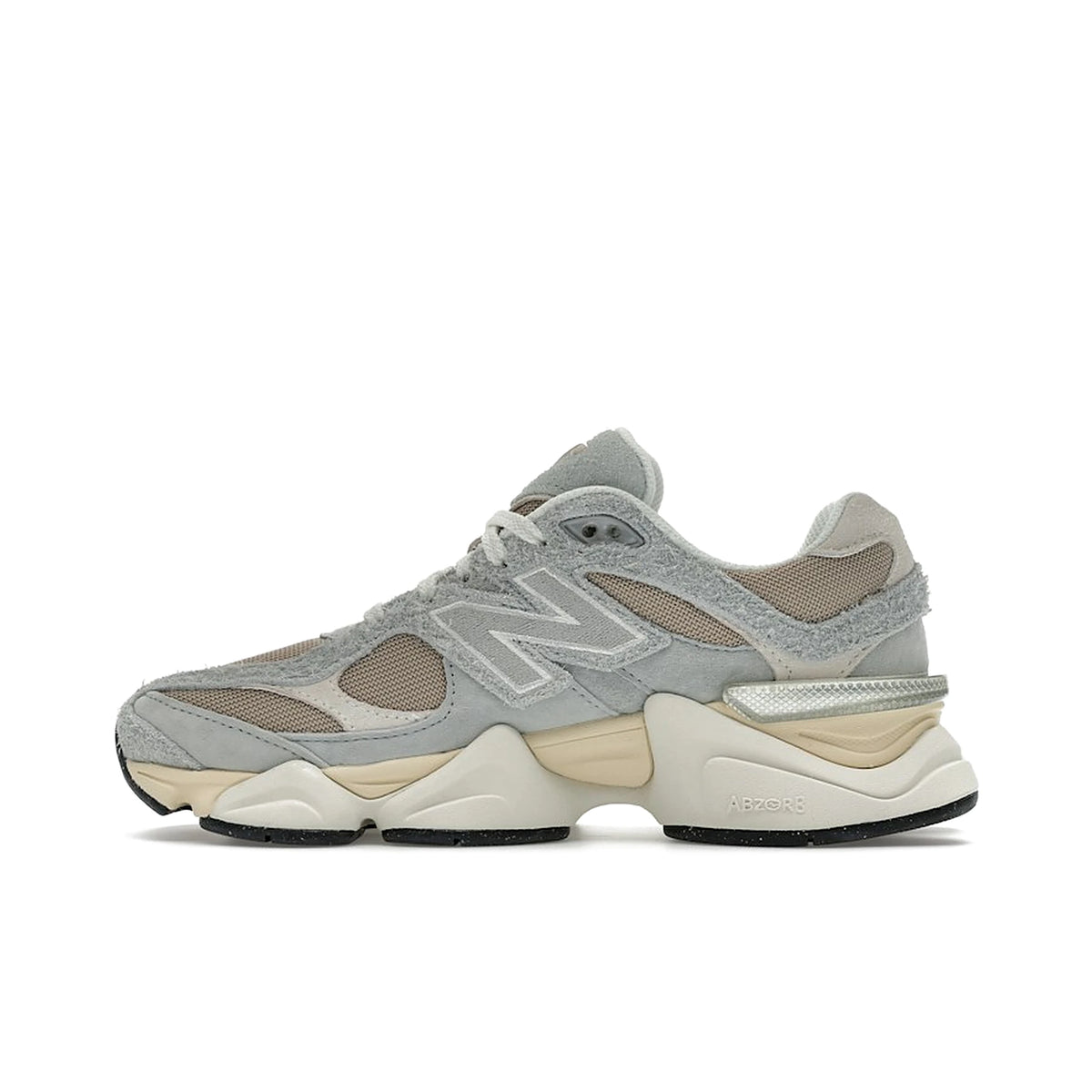 New Balance 9060 Lone Star Grey Stonewar unisex sneakers with mesh and suede in grey and teal – image 3 of 4