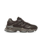 New Balance 9060 Mono Cortado unisex sneakers in brown nubuck with mesh accents