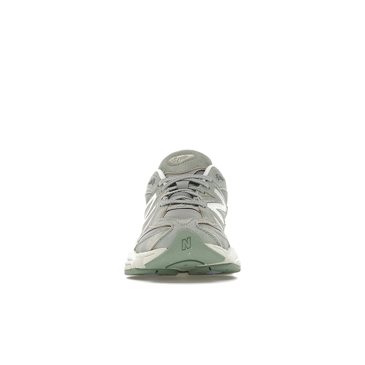 New Balance 9060 sneakers in mosaic green and sea salt mesh and suede – image 2 of 4