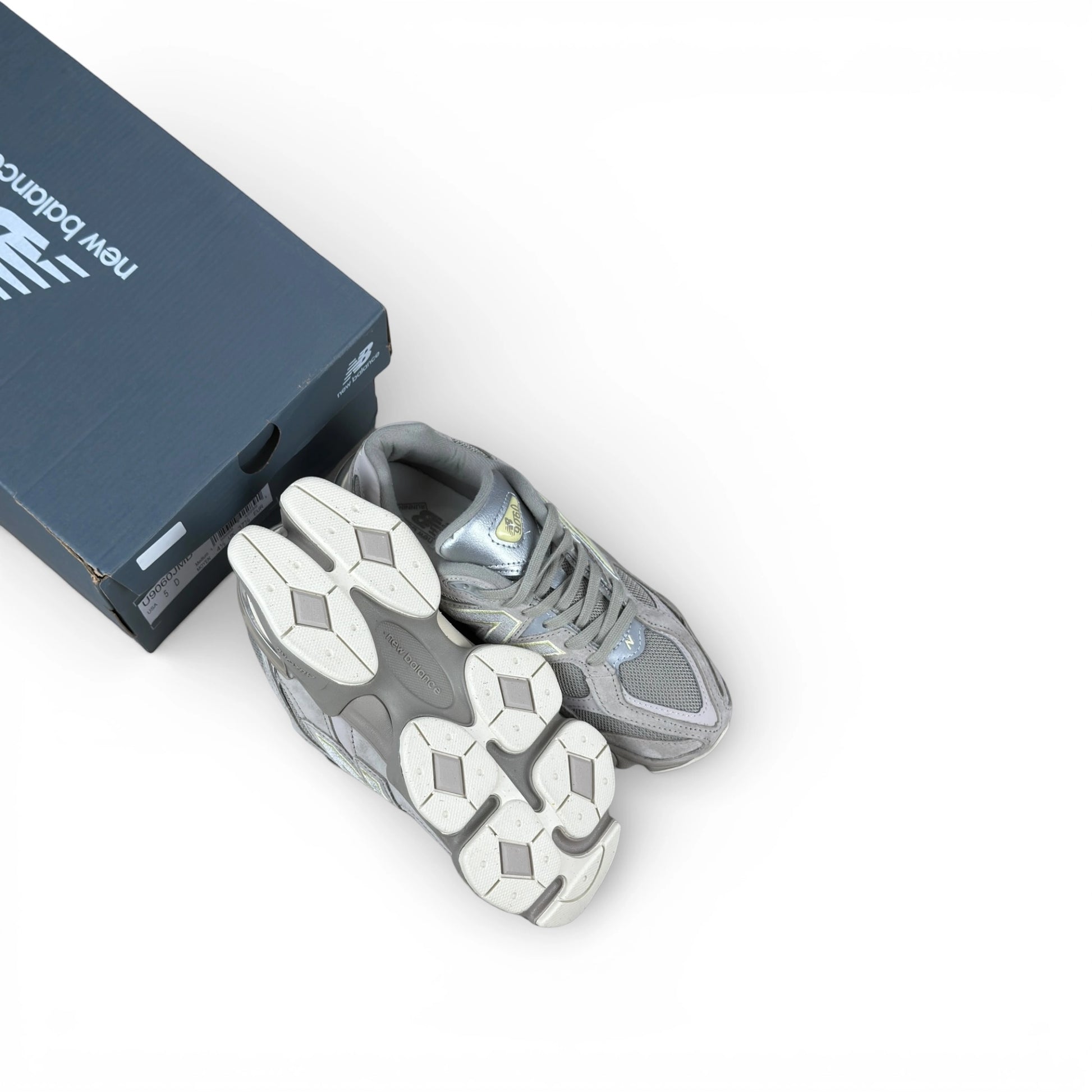 New Balance 9060 Beige / Yellow – JD Exclusive U9060JMB – EU 37½, brand new with full original box (damaged, inner paper missing)