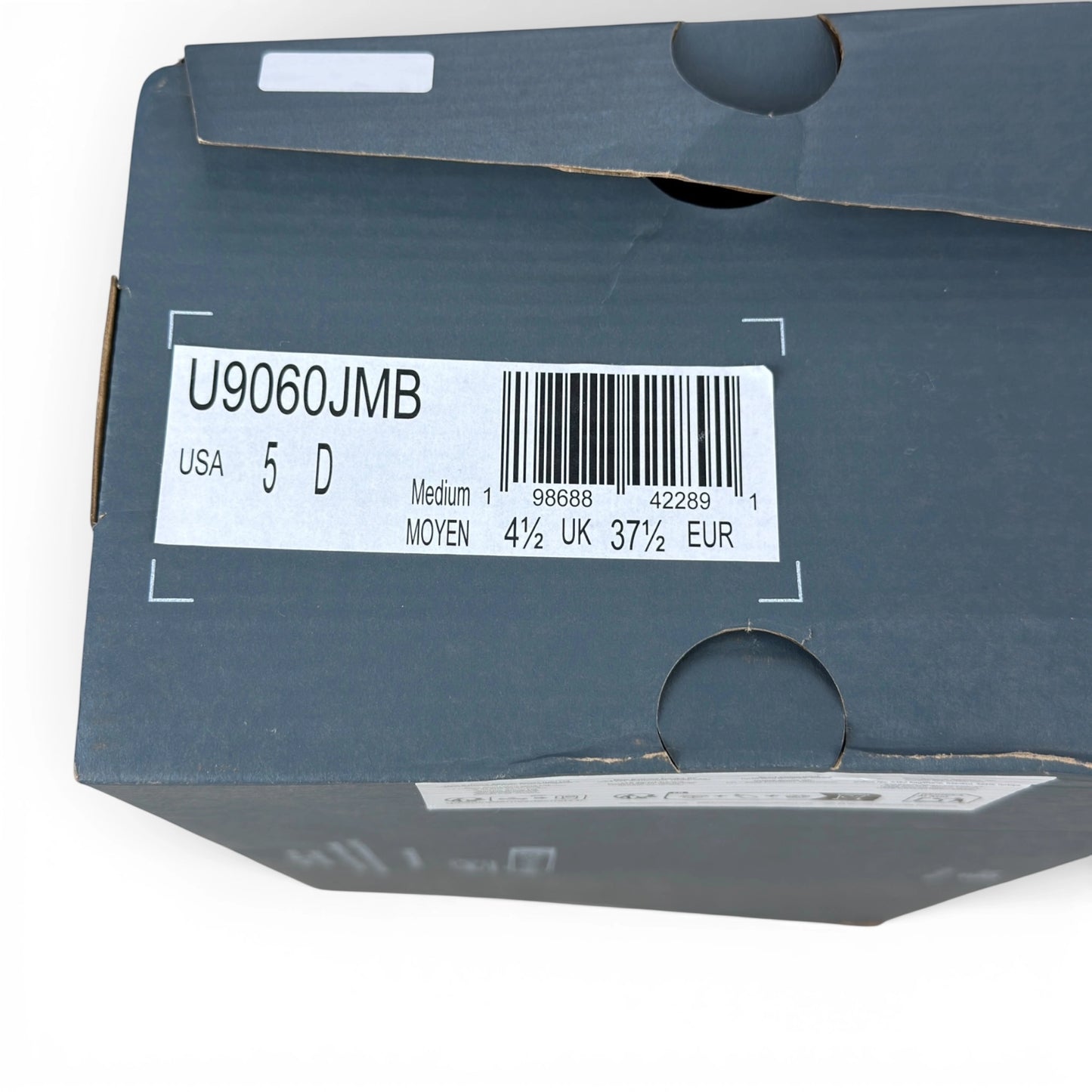 New Balance 9060 Beige / Yellow – JD Exclusive U9060JMB – EU 37½, brand new with full original box (damaged, inner paper missing)