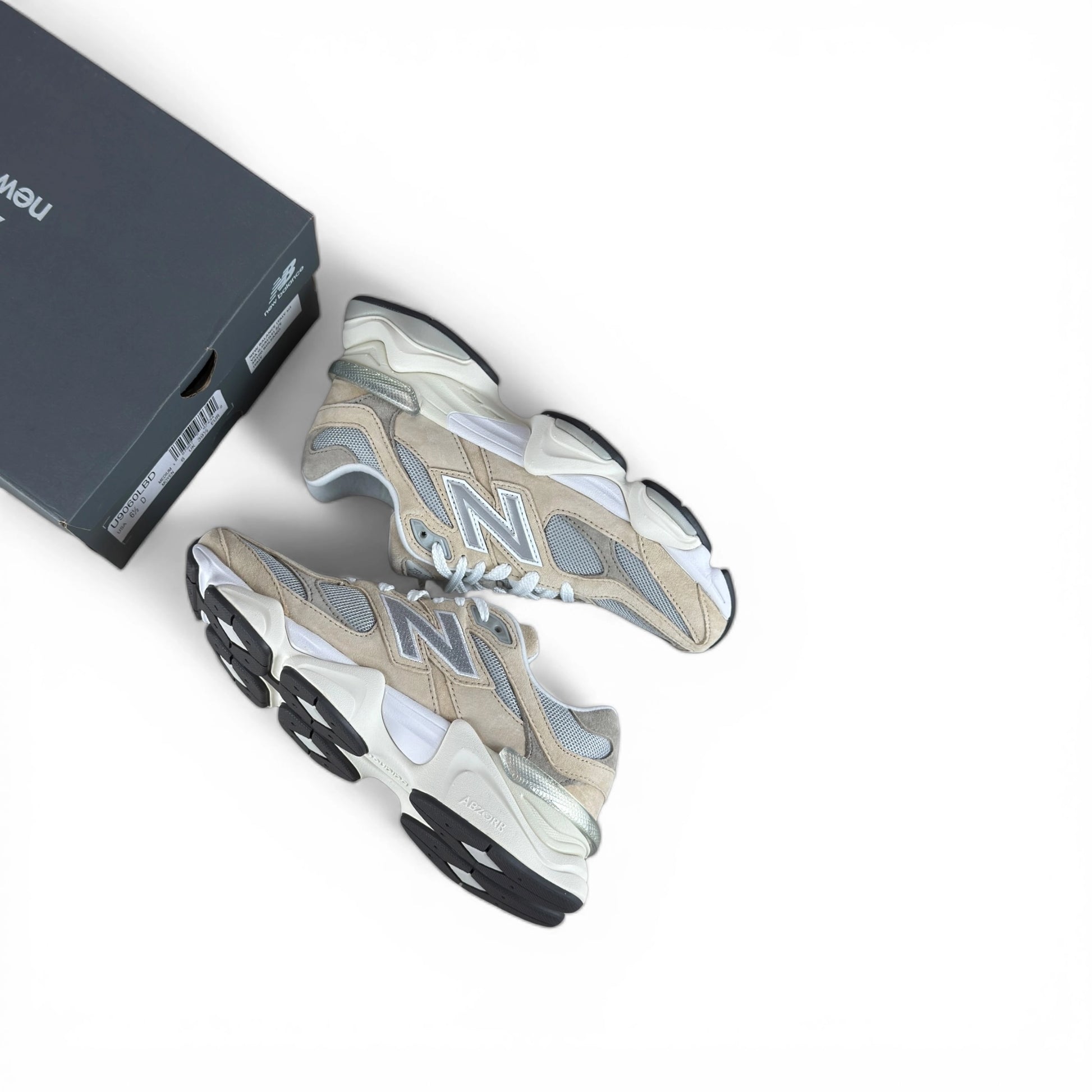 New Balance 9060 Incense Raincloud Arid Stone U9060LBD – EU 39.5, brand new with original box